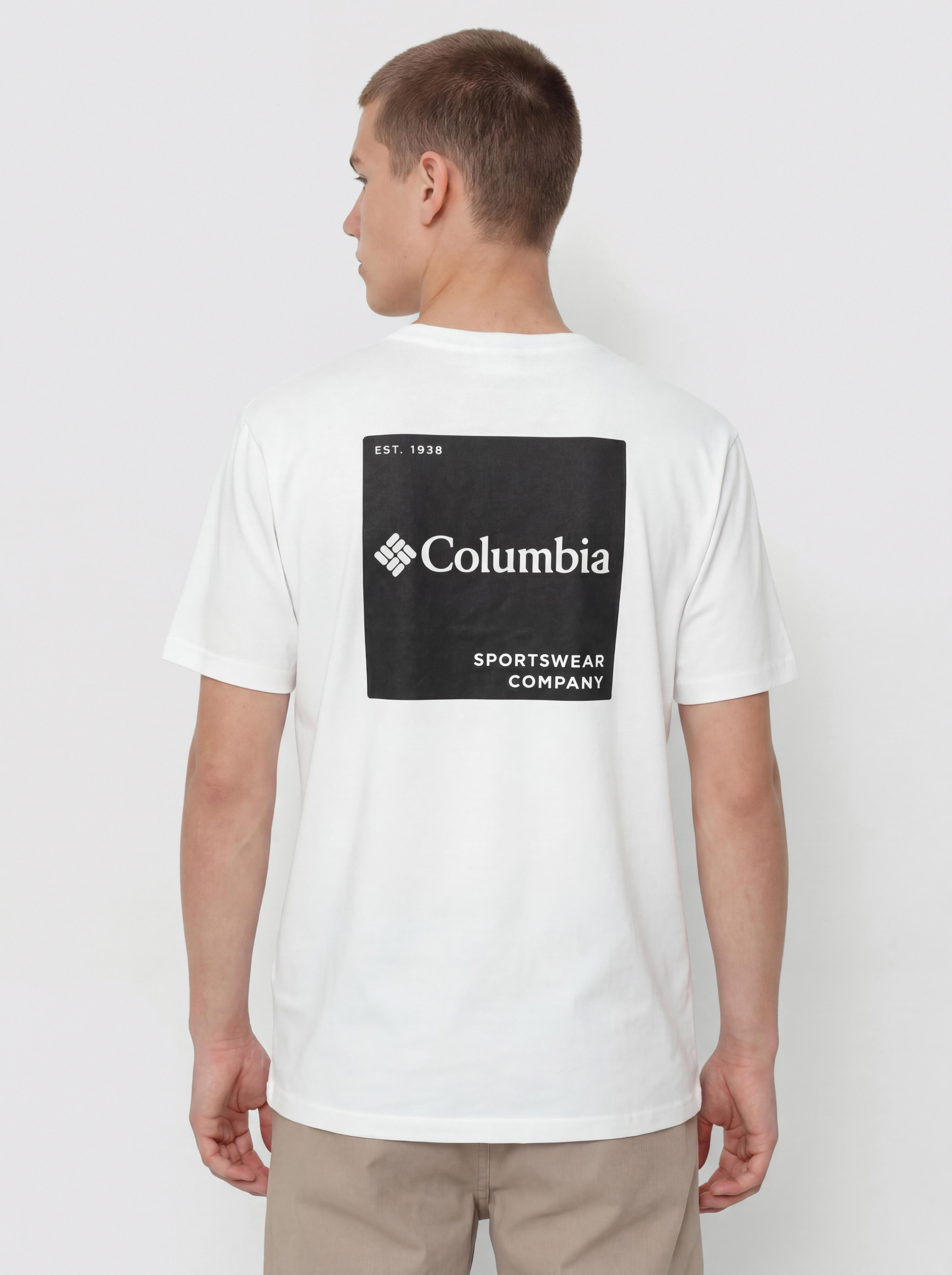 Columbia CSC Logo Back Póló (white/boxy brand)