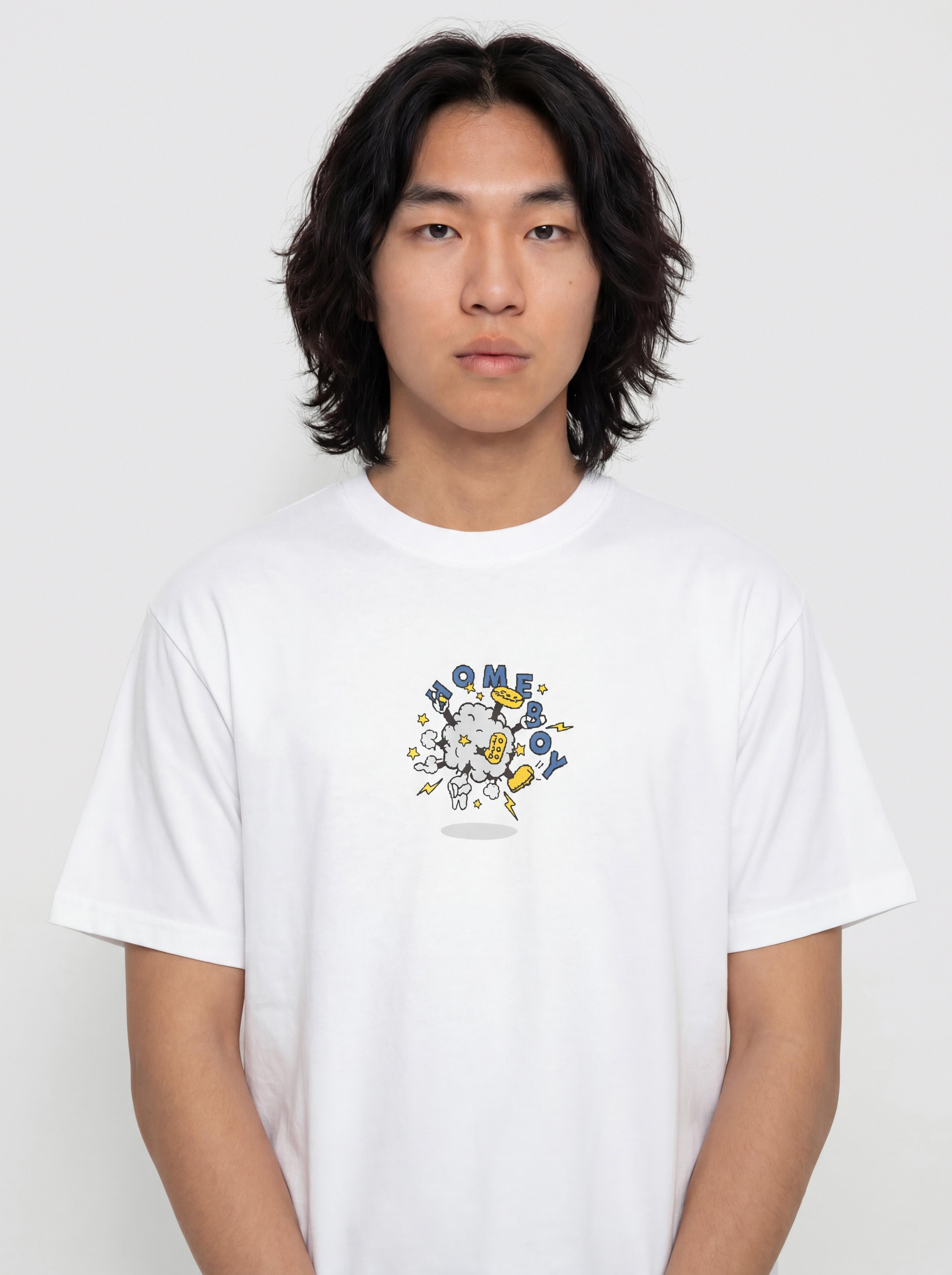 Póló Homeboy Fight Cloud (white)