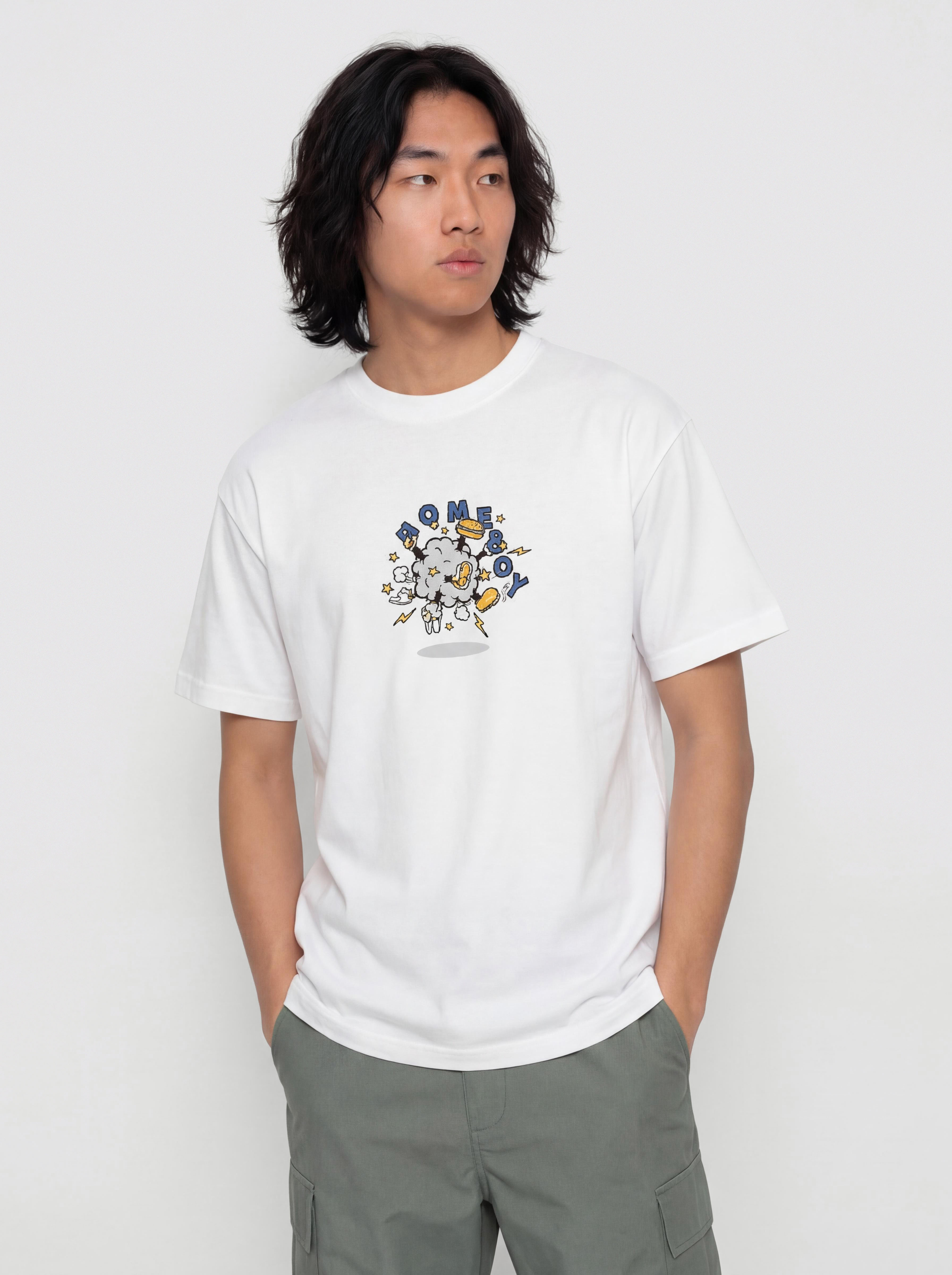 Póló Homeboy Fight Cloud (white)