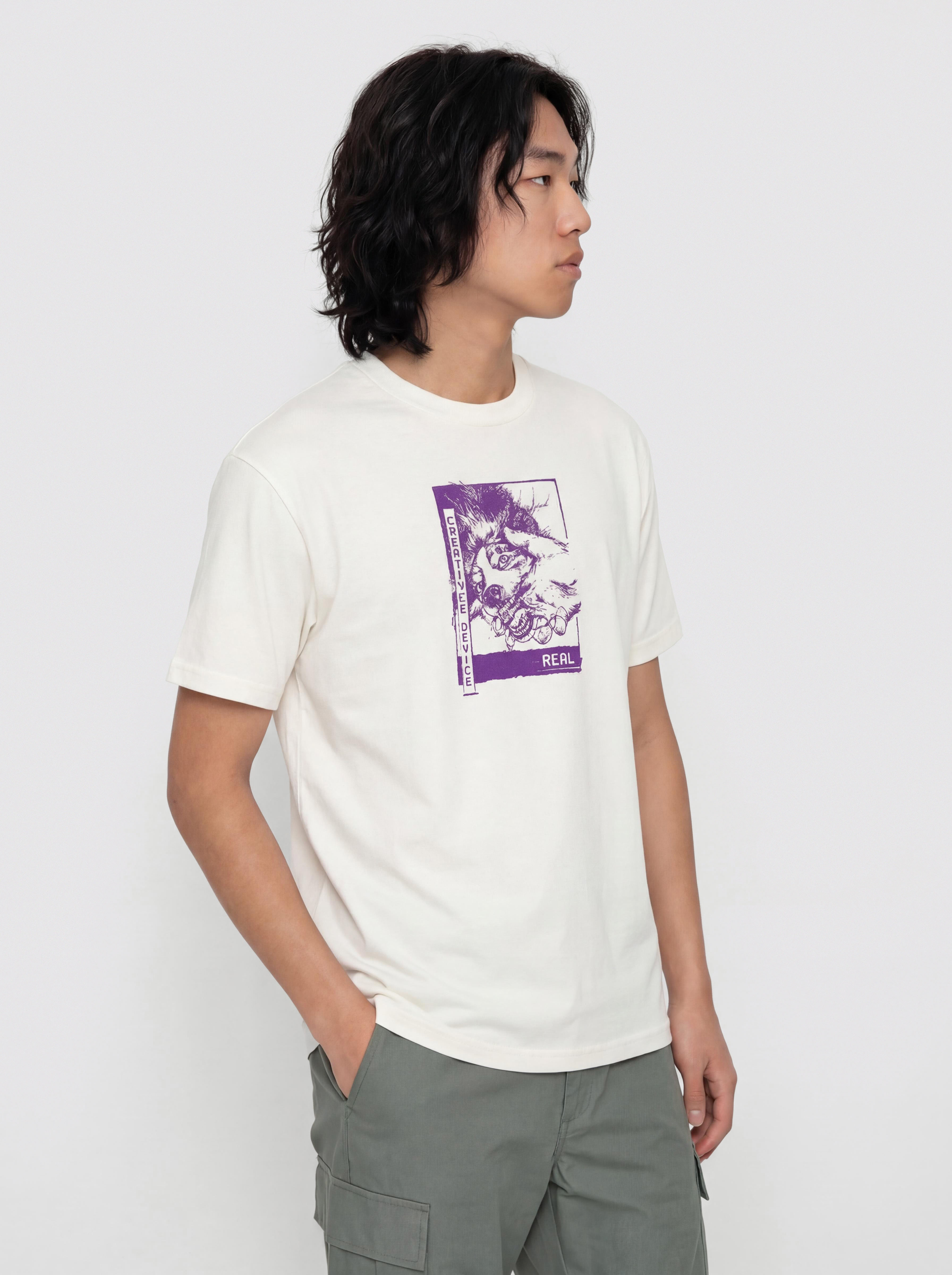 Póló Real Obedience Denied Reup (white)