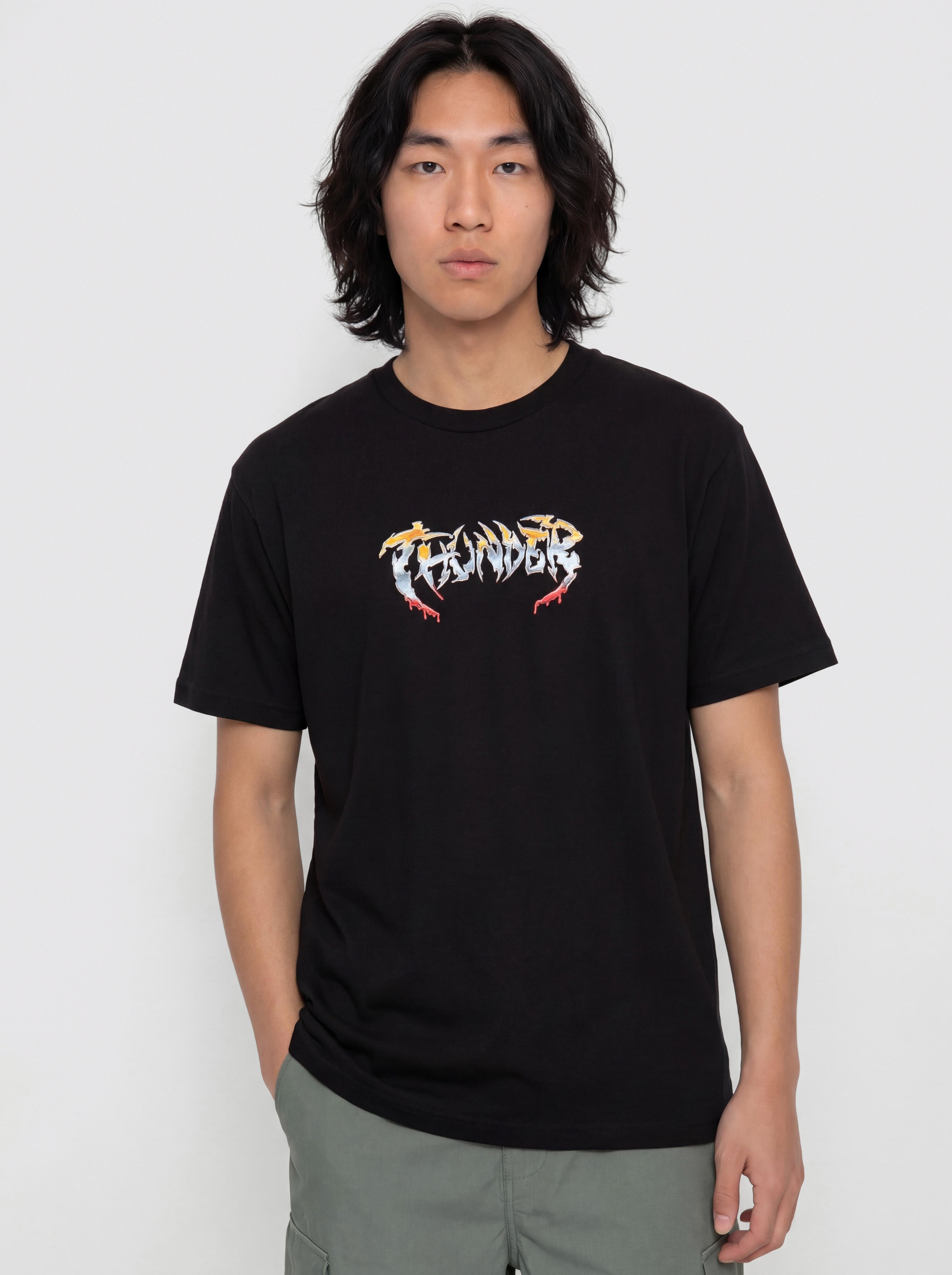 Thunder Severed Póló (black w/multi color print)