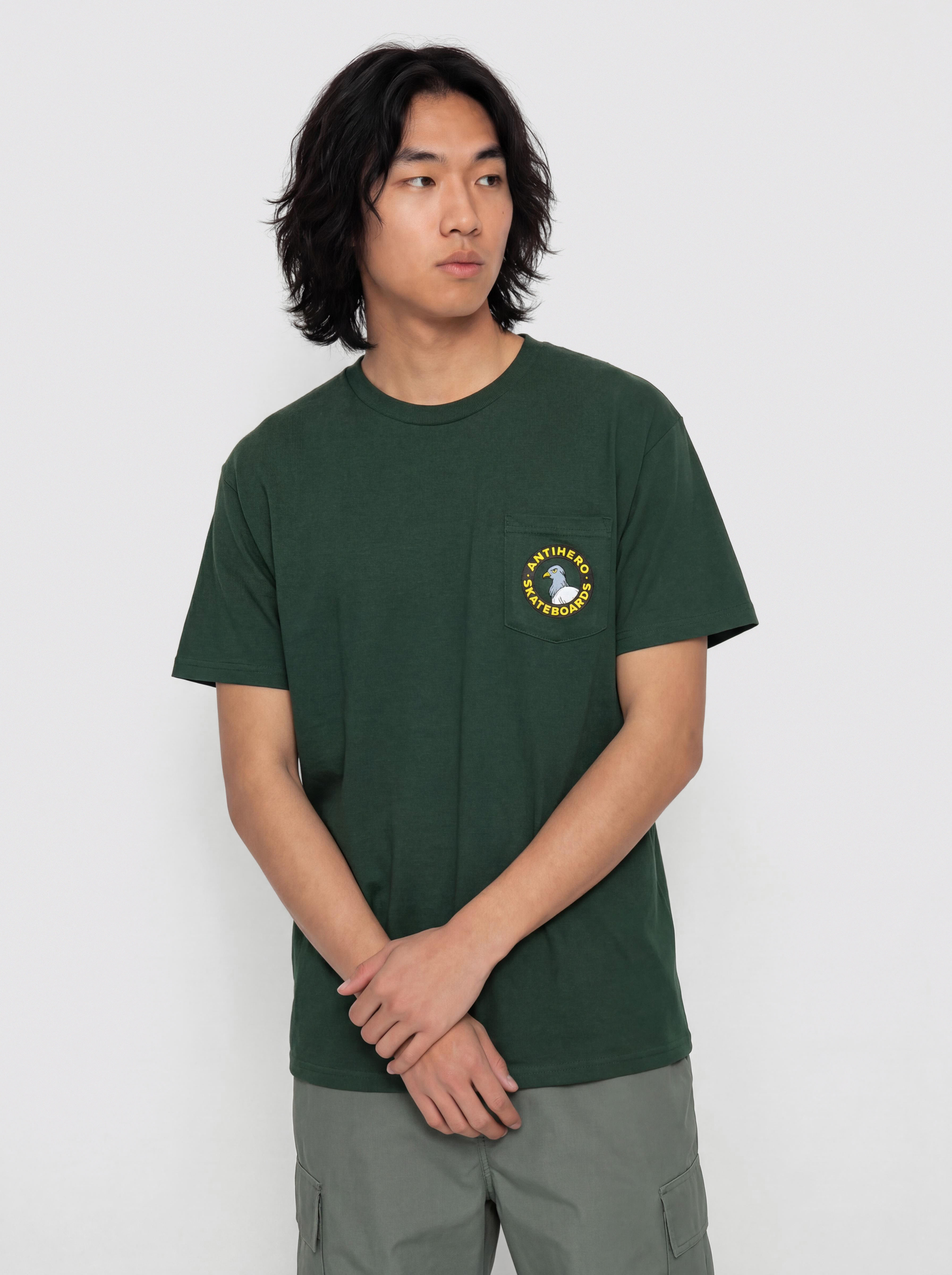 Antihero Pkt Pgn Rnd Fr Póló (green/mt)