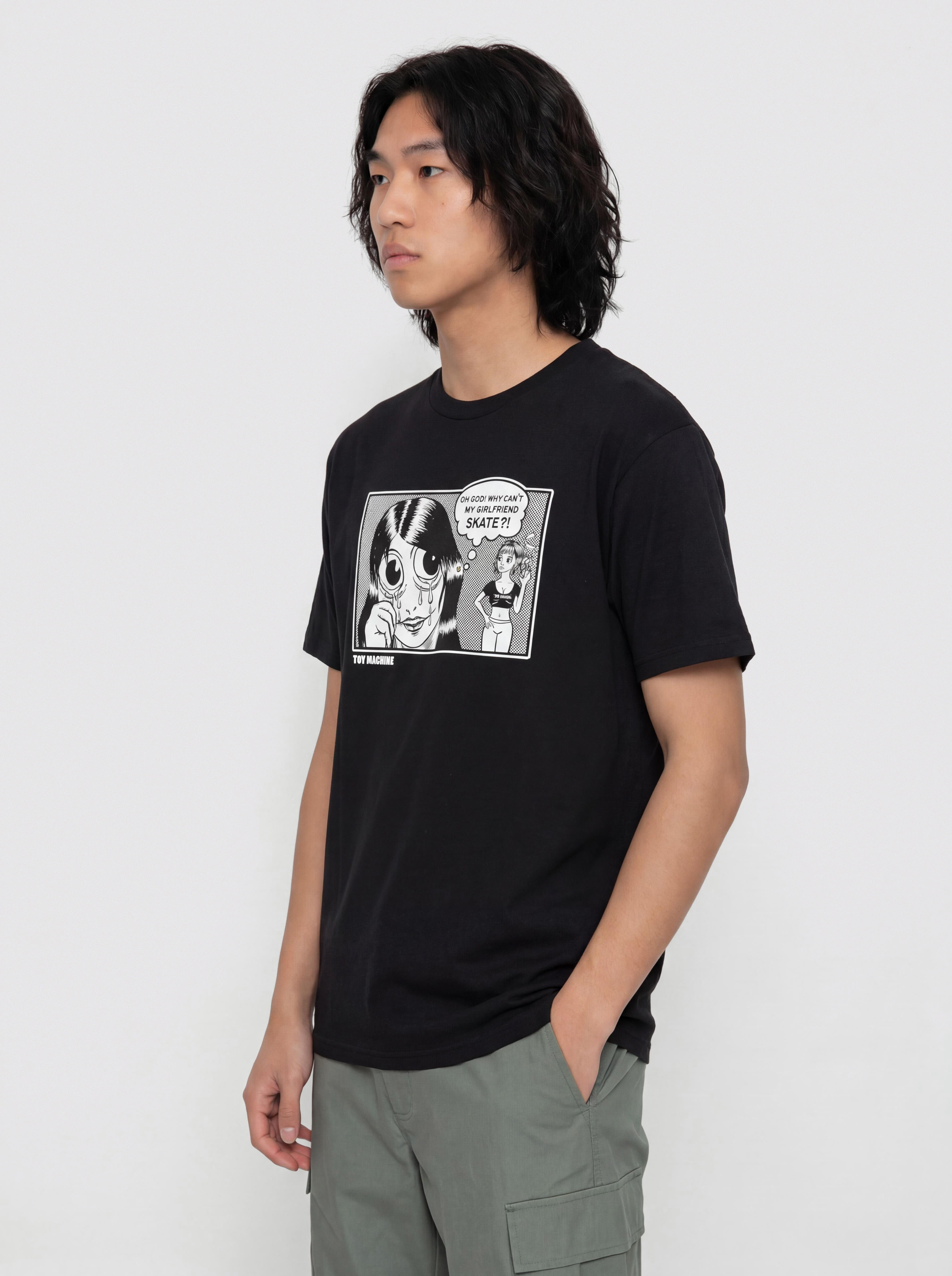 Thrasher X Toy Machine Girlfriend Pu00f3lu00f3 (black)