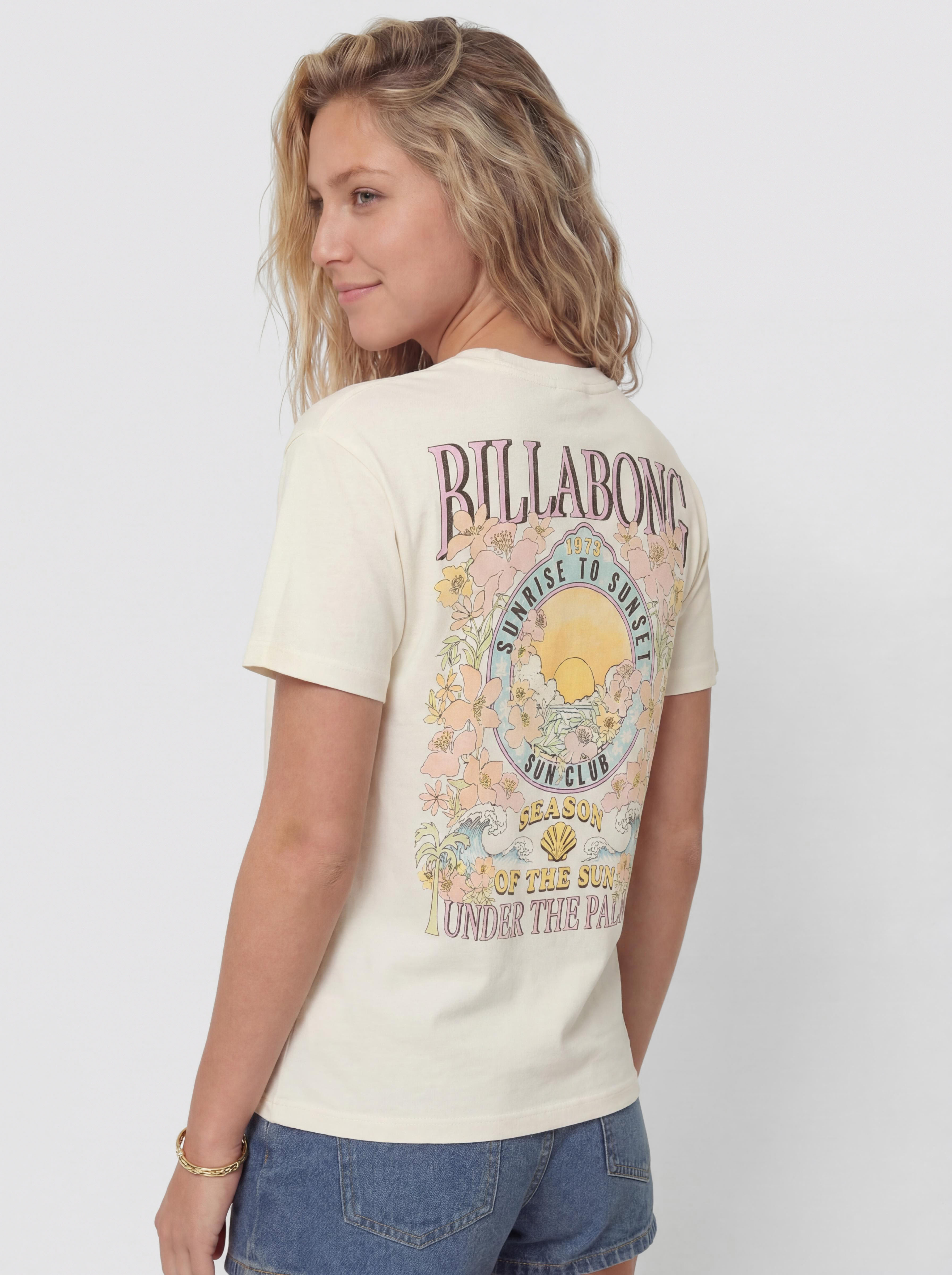 Billabong Floral Rocker Wmn Póló (salt crystal)