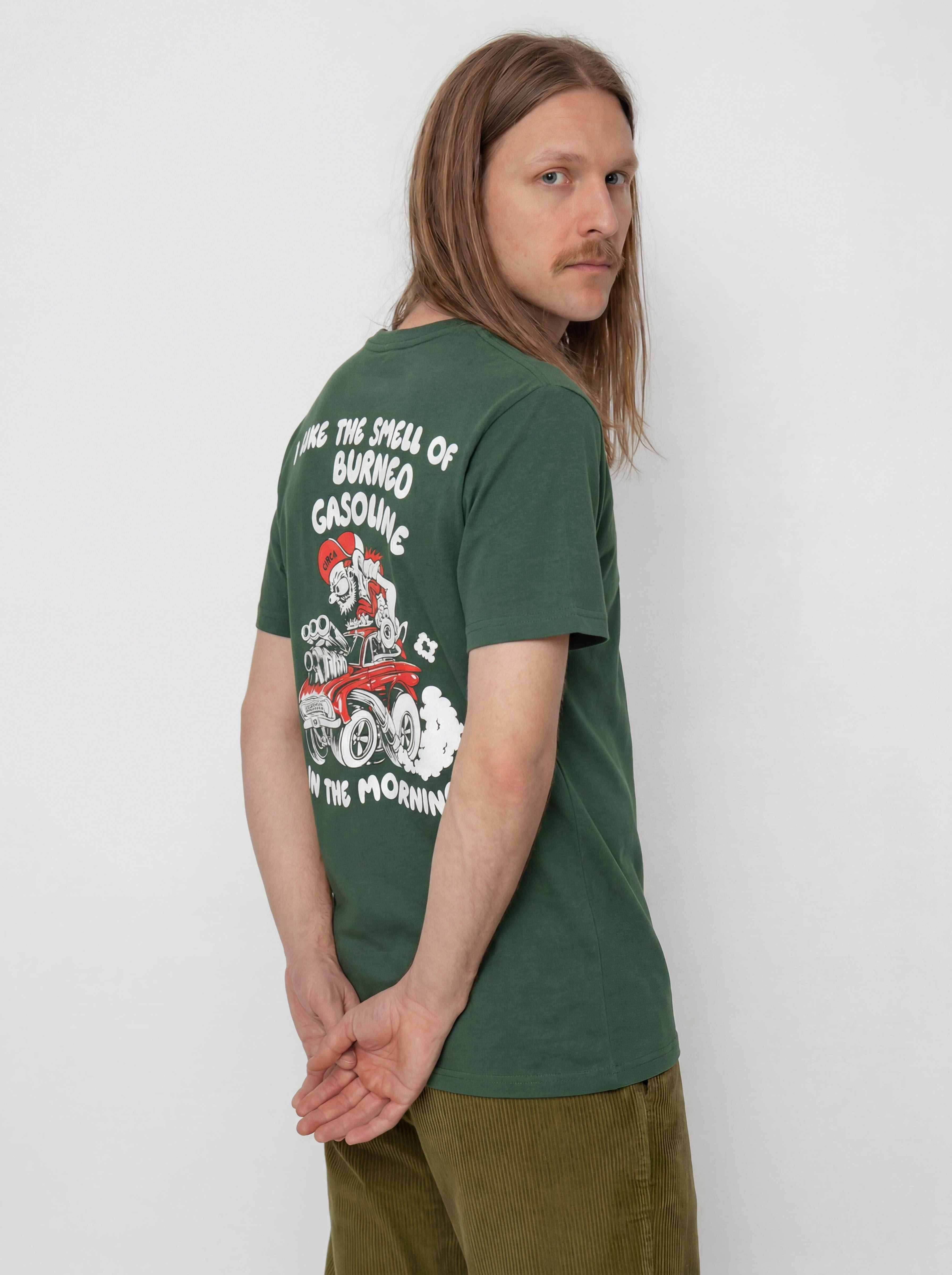 Circa Gasoline Póló (bottle green)