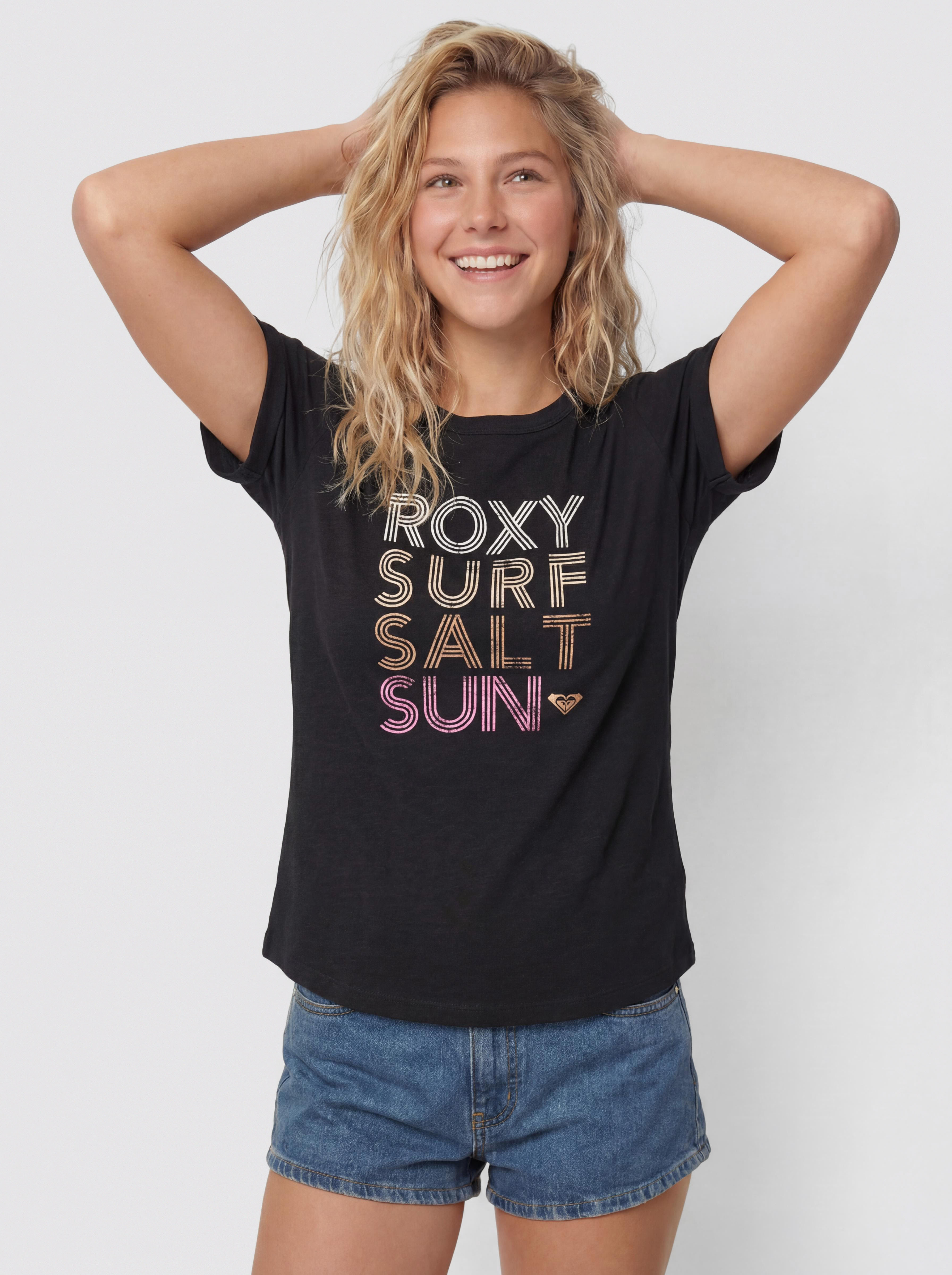 Roxy Vl Oceanwave Regular Wmn Póló (anthracite)