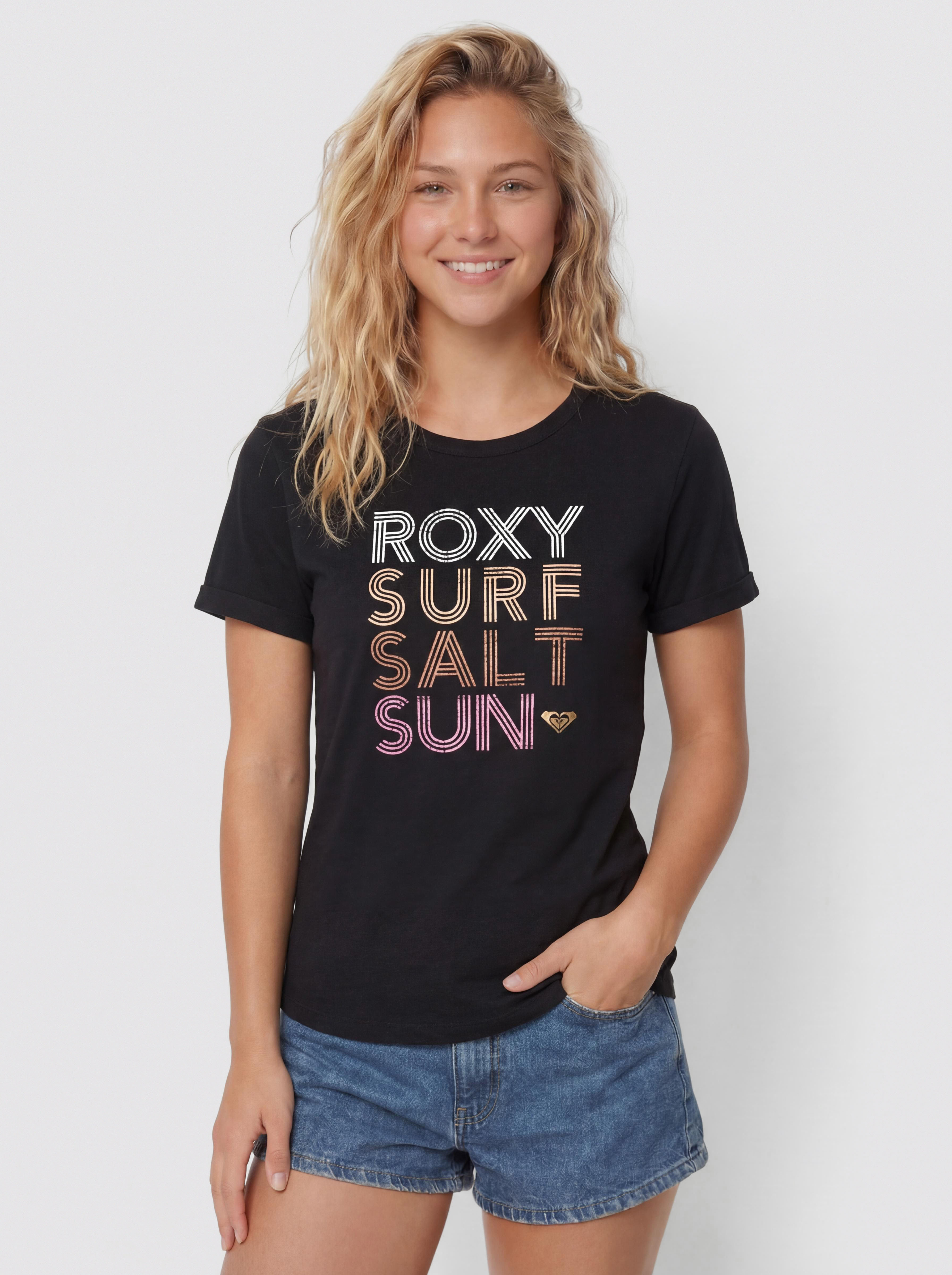 Roxy Vl Oceanwave Regular Wmn Póló (anthracite)