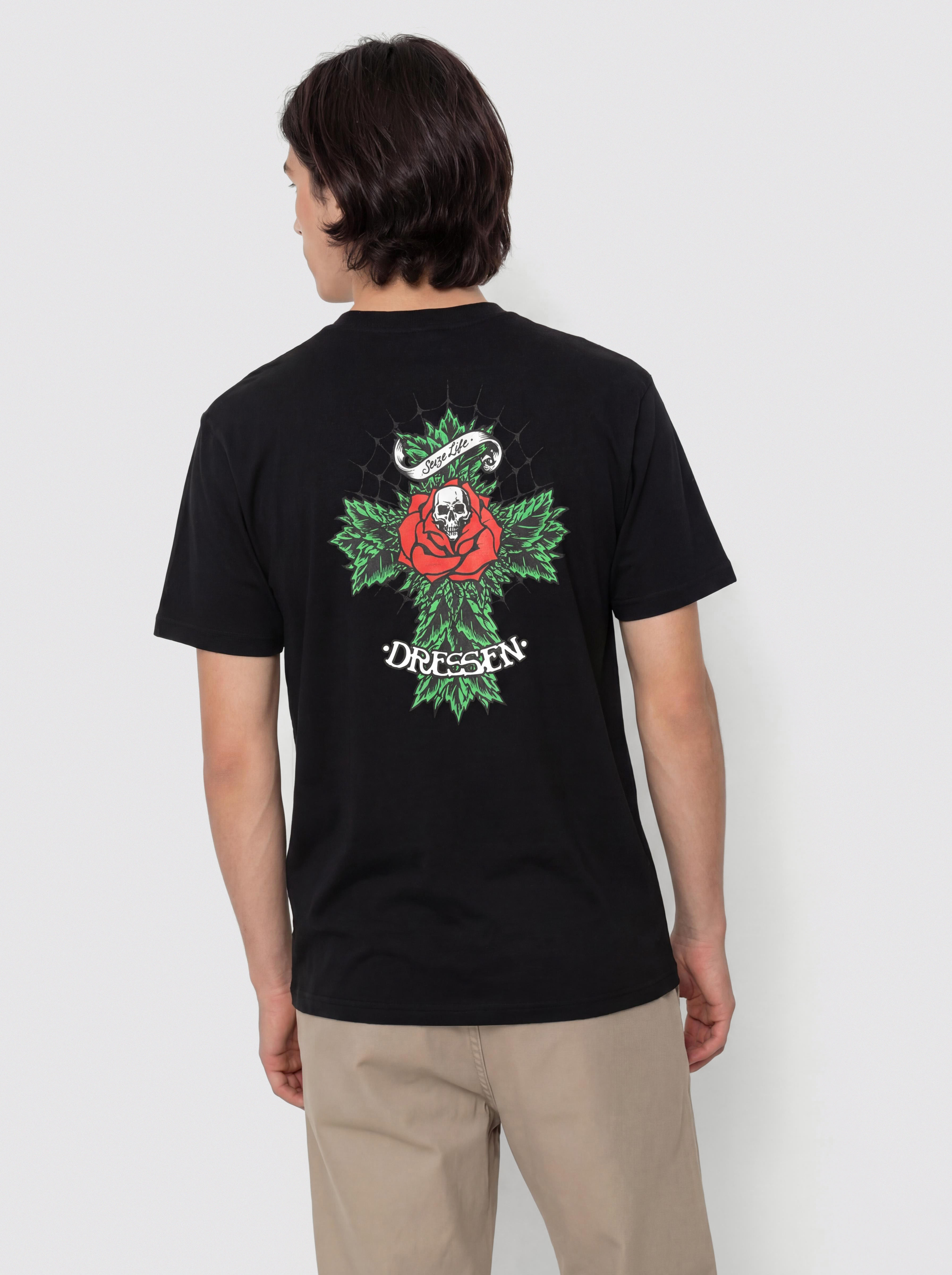Santa Cruz Dressen Rose Cross 2 Póló