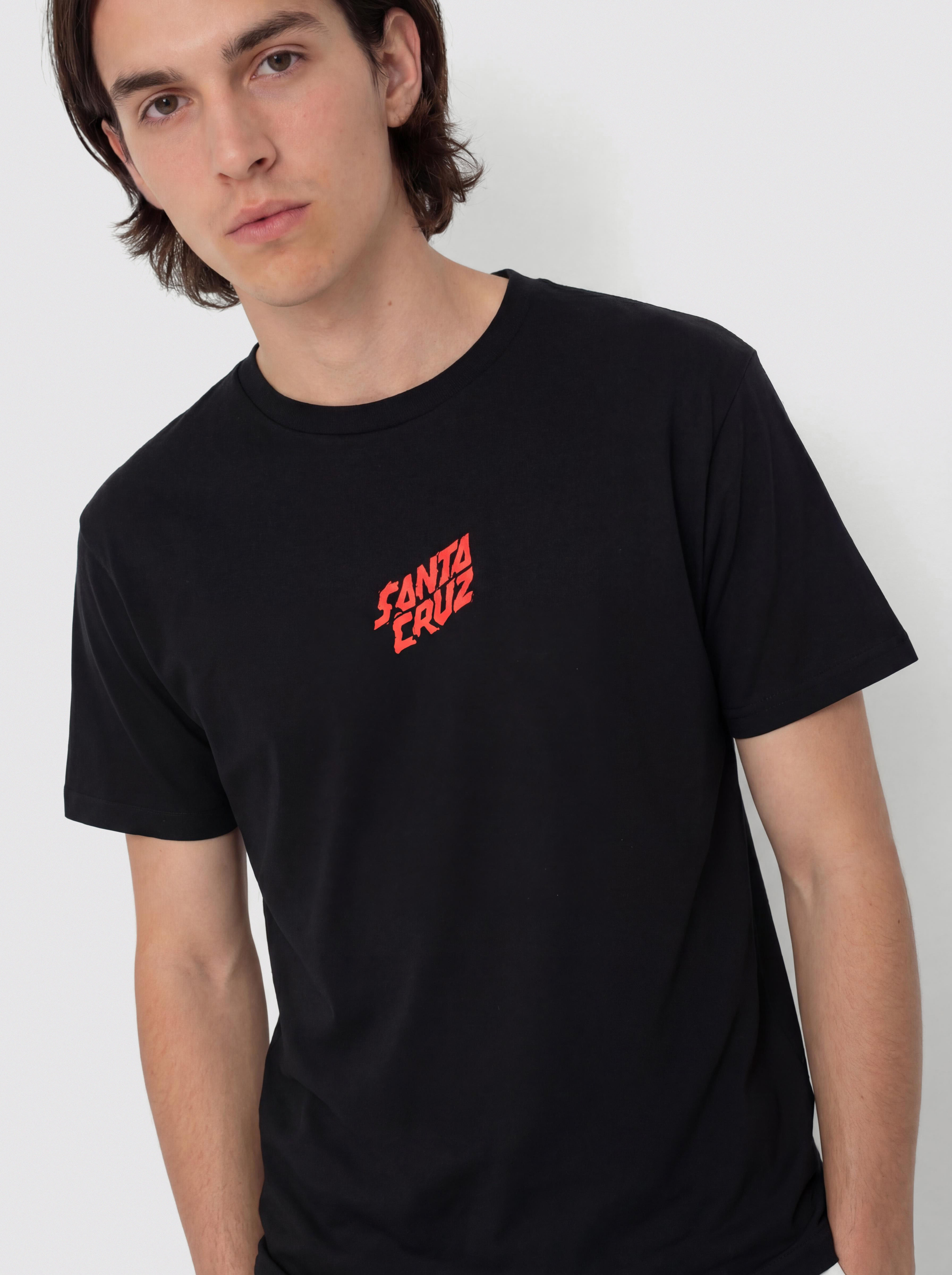 Santa Cruz X Stranger Things Screaming Lights Pu00f3lu00f3 (black)