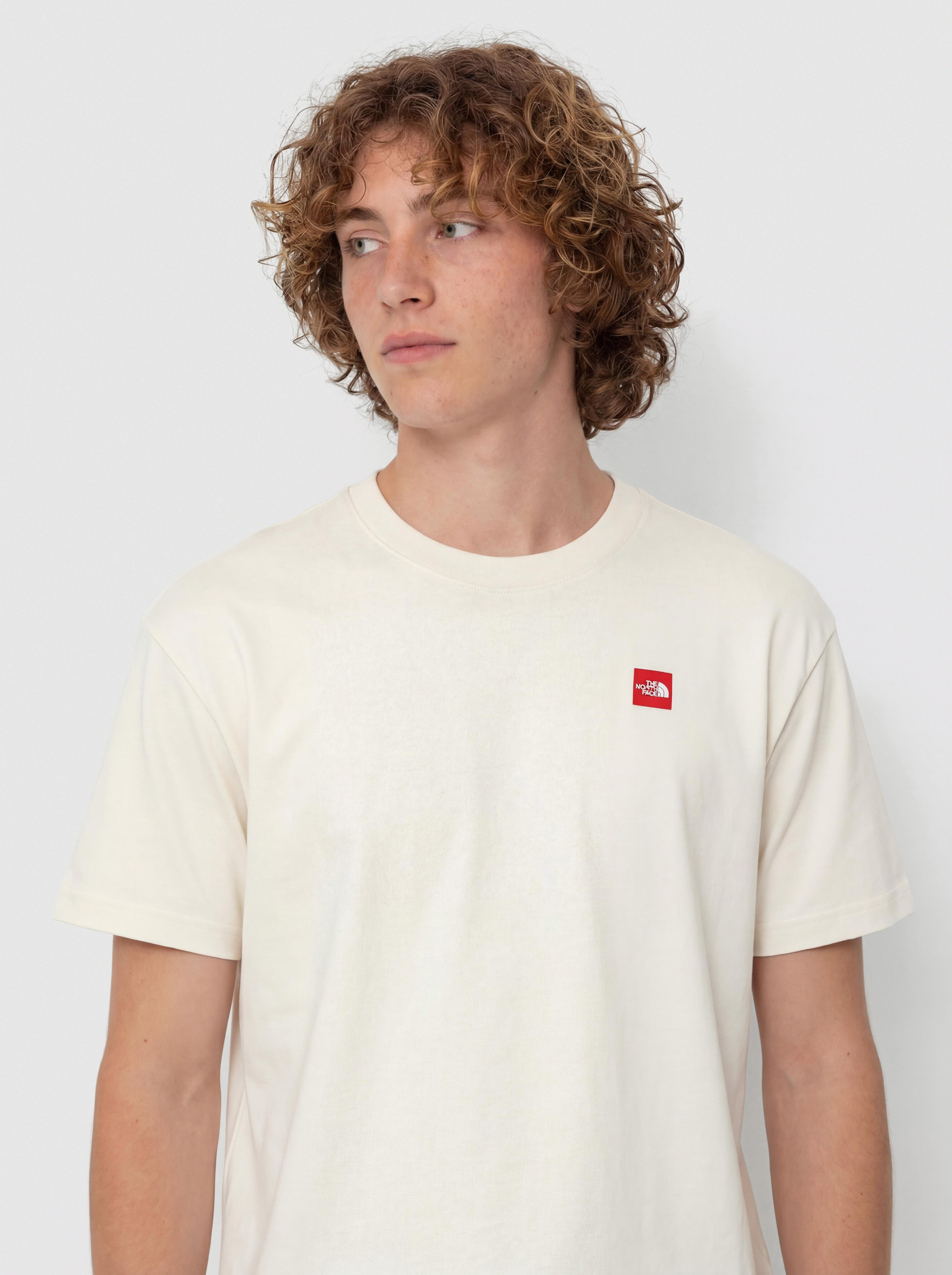 Póló The North Face Tnf Red Box (white dune)