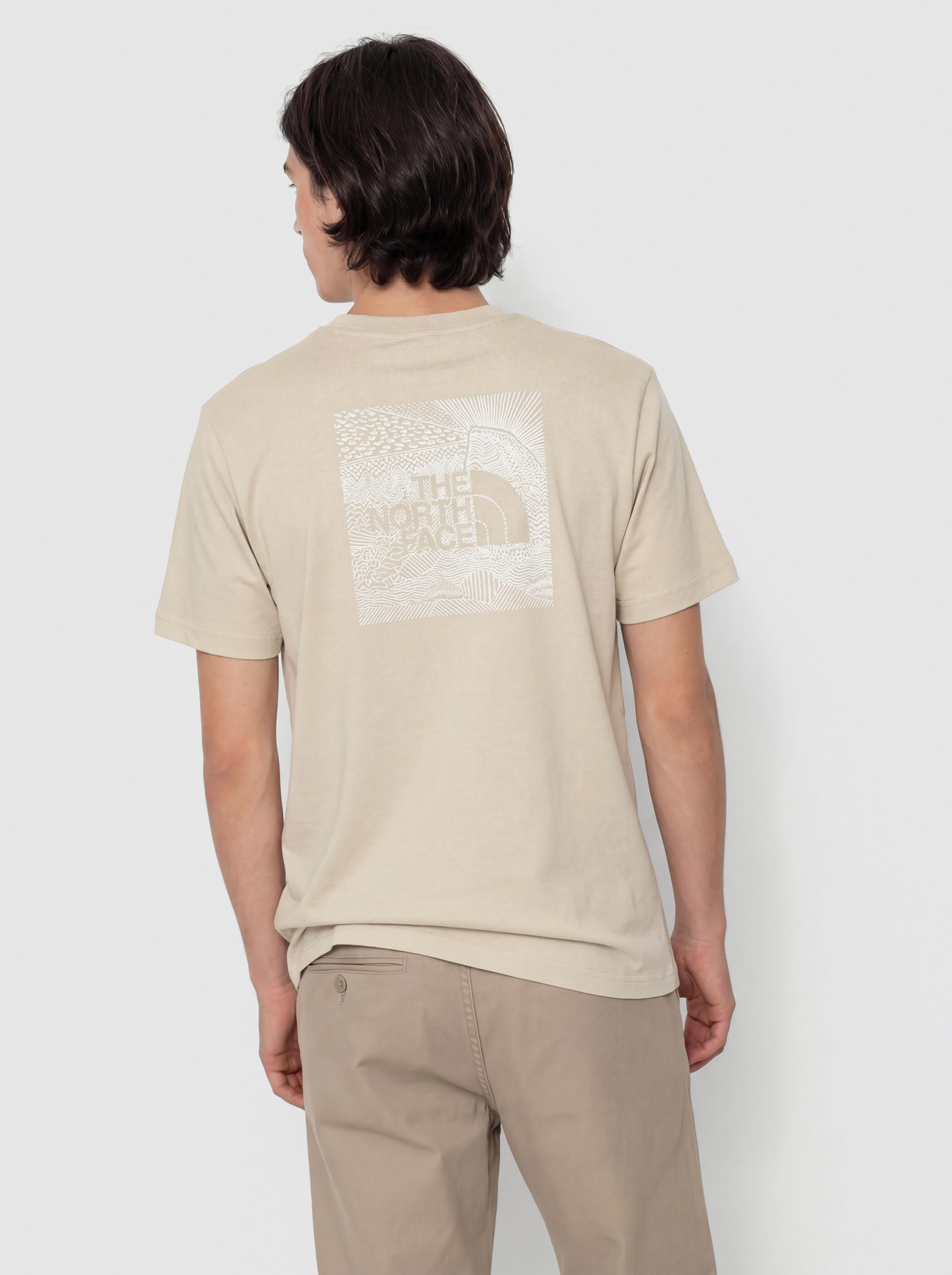 The North Face Box Nse Celebration Póló (desert stone)