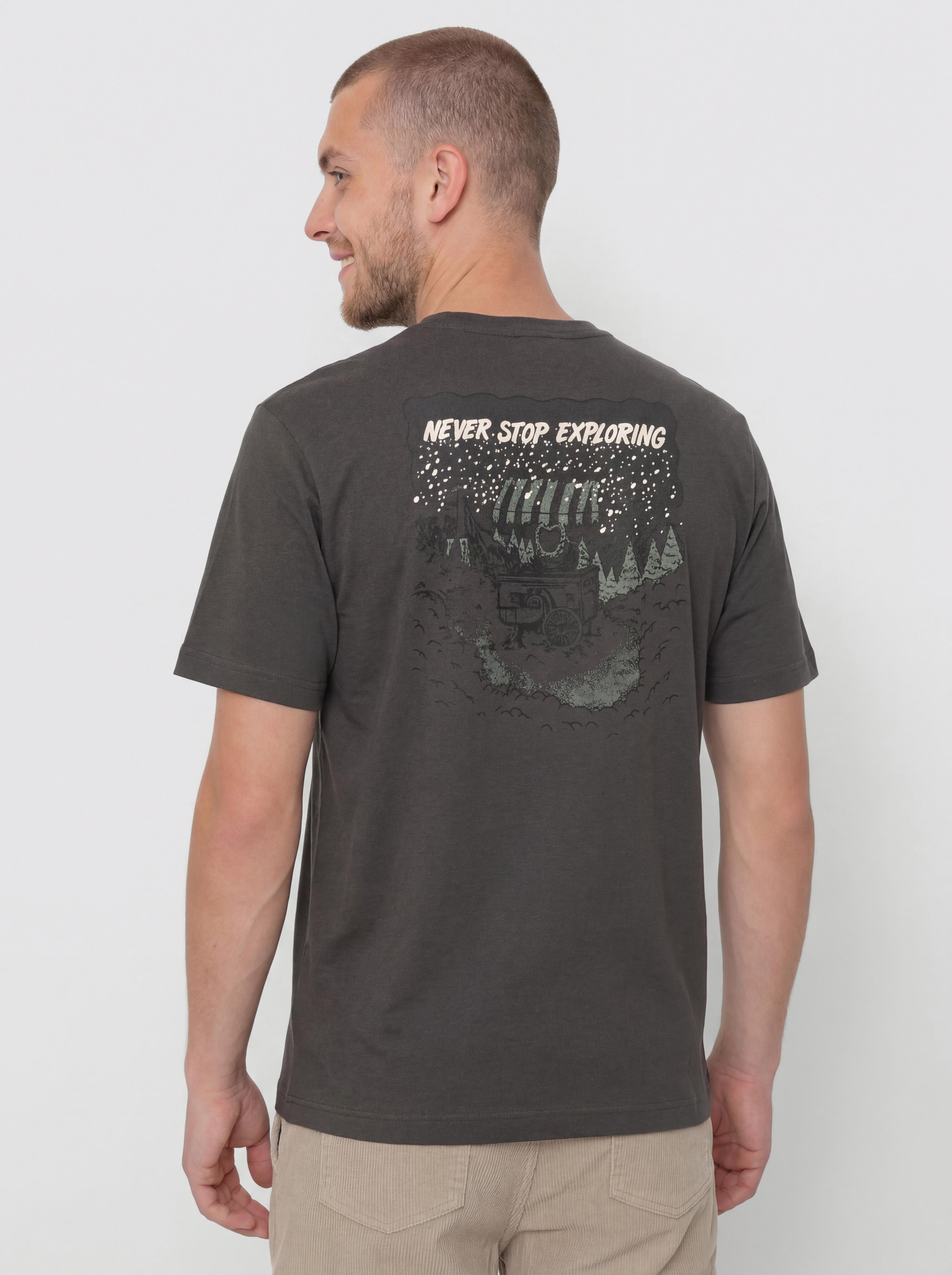 The North Face Powder Days Relaxed Graphic Póló (asphalt grey)
