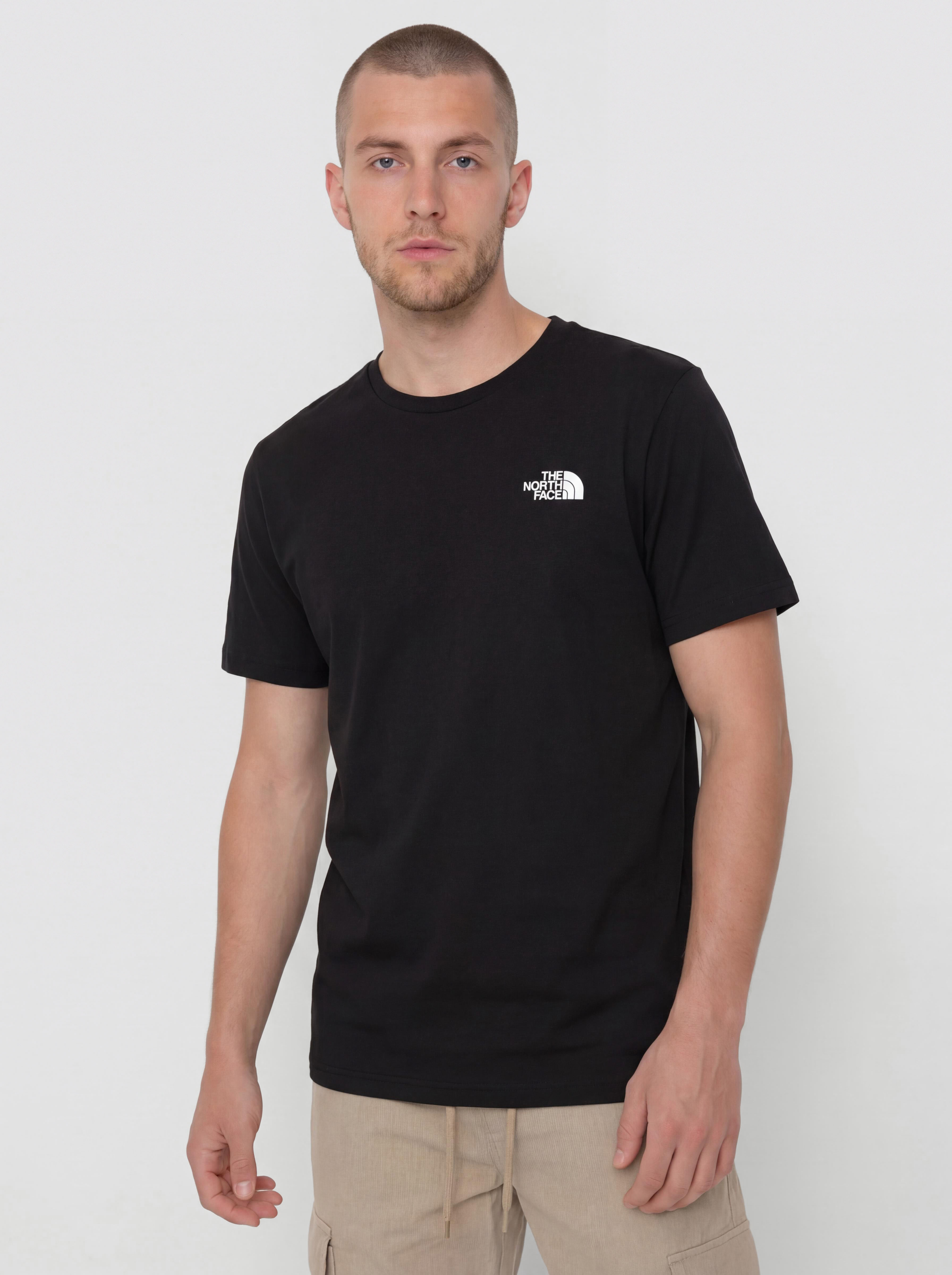 Póló The North Face Box Nse Raku Horse Infill (tnf black/cardinal red)