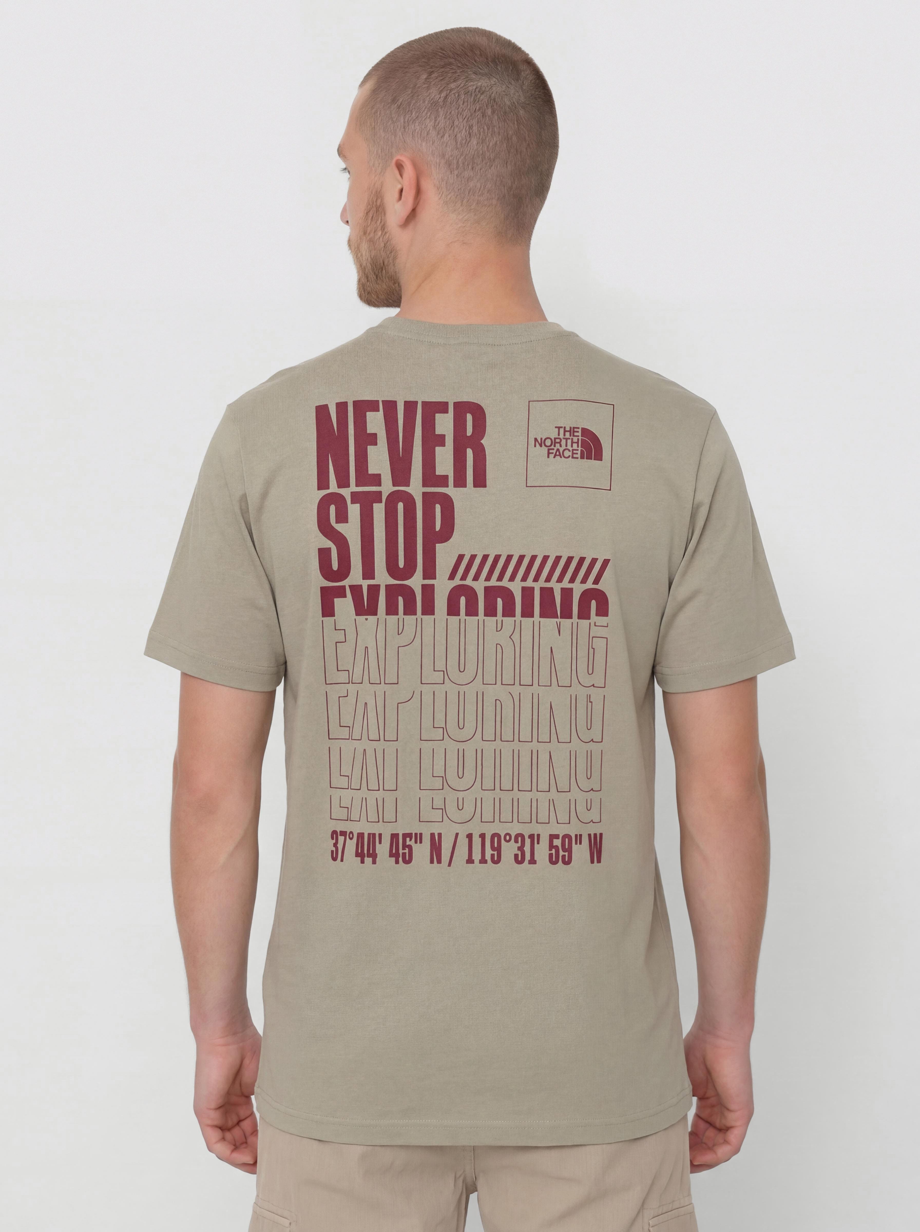 The North Face Coordinates Póló (clay grey)