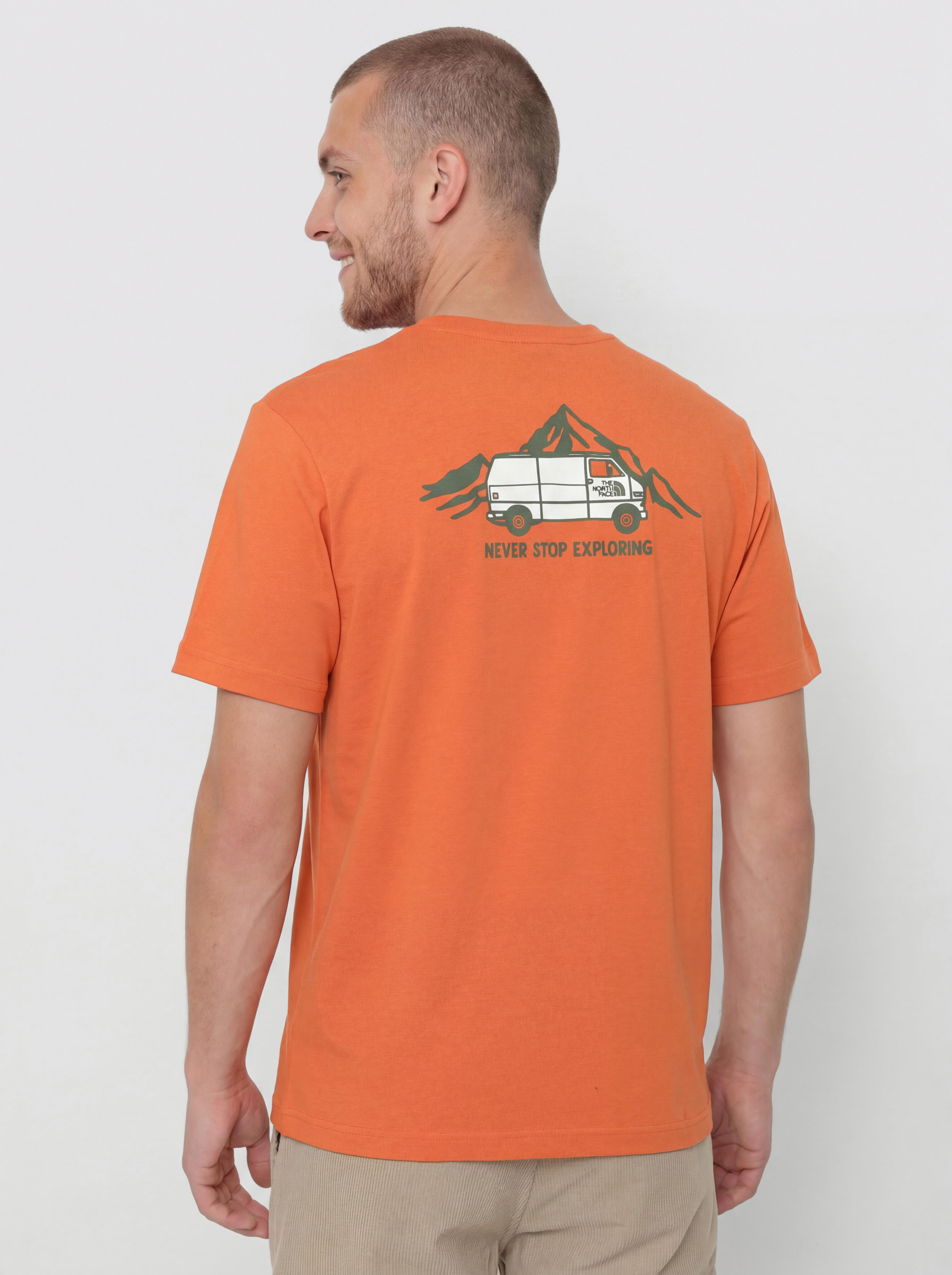 The North Face Outdoor Graphic Póló (iron bronze)
