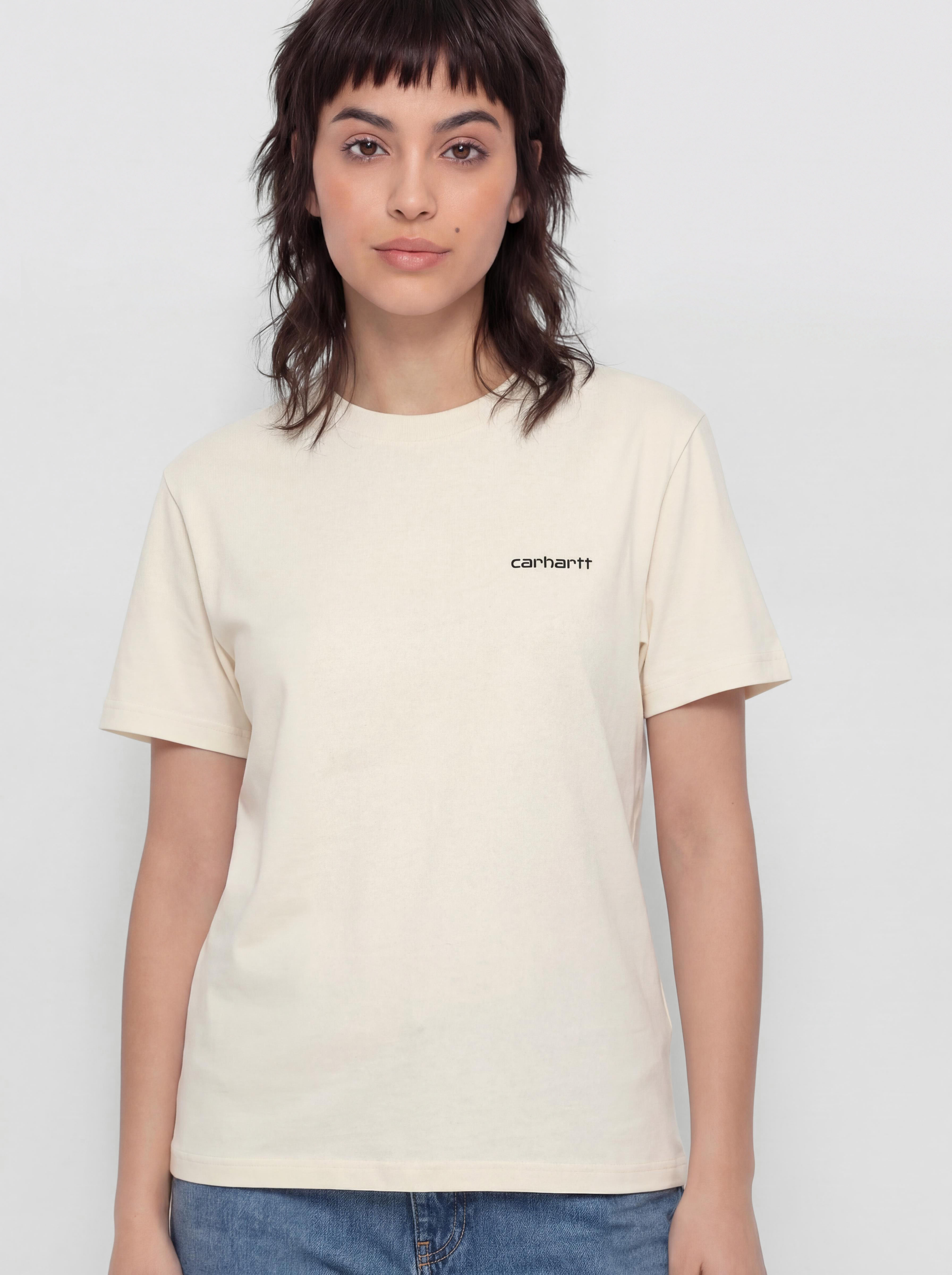 Póló Carhartt WIP Script Embroidery Wmn (cinnerus/cozy purple)