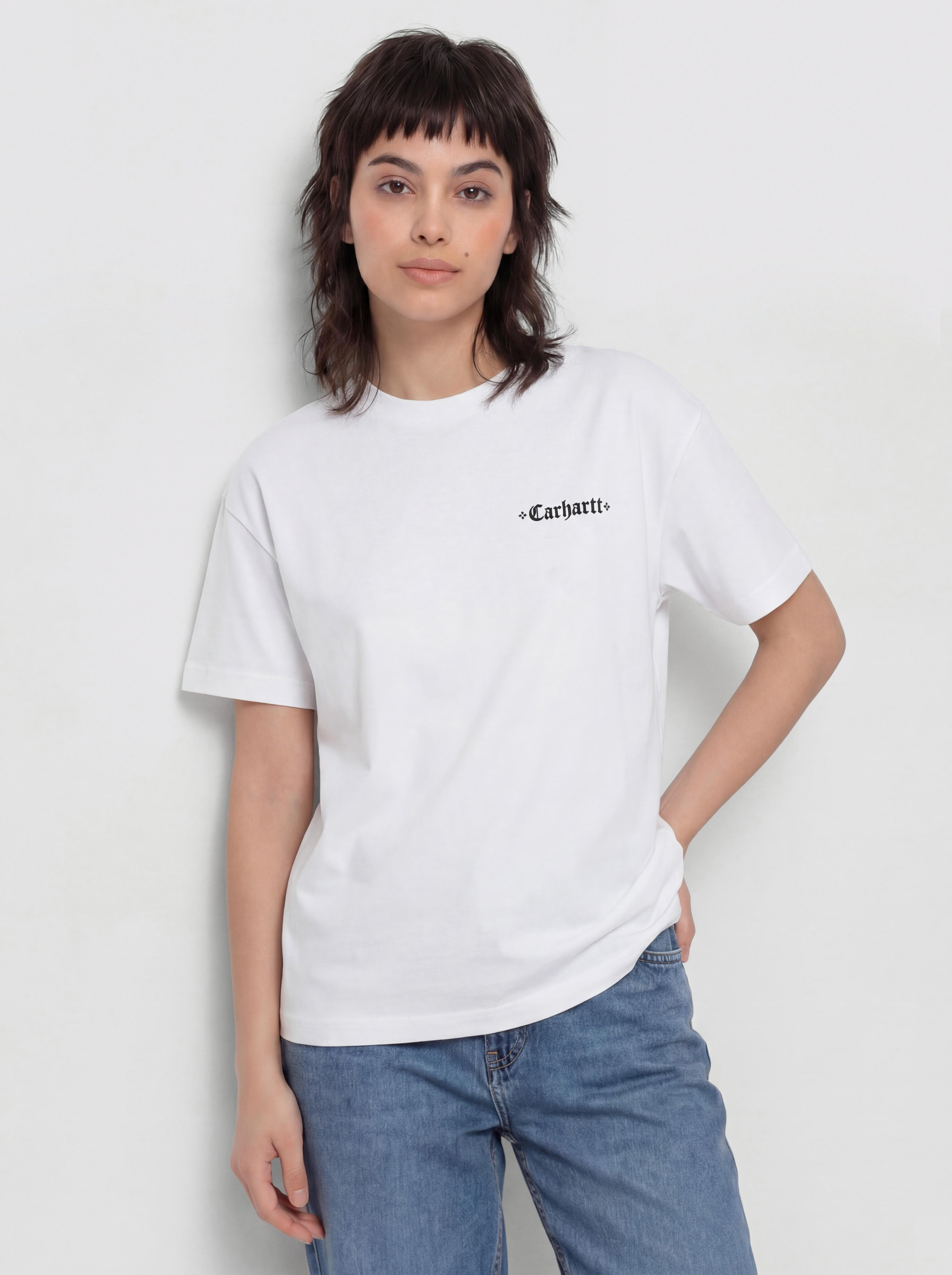 Carhartt WIP Greatest Hits 02 Wmn Póló (white/black)