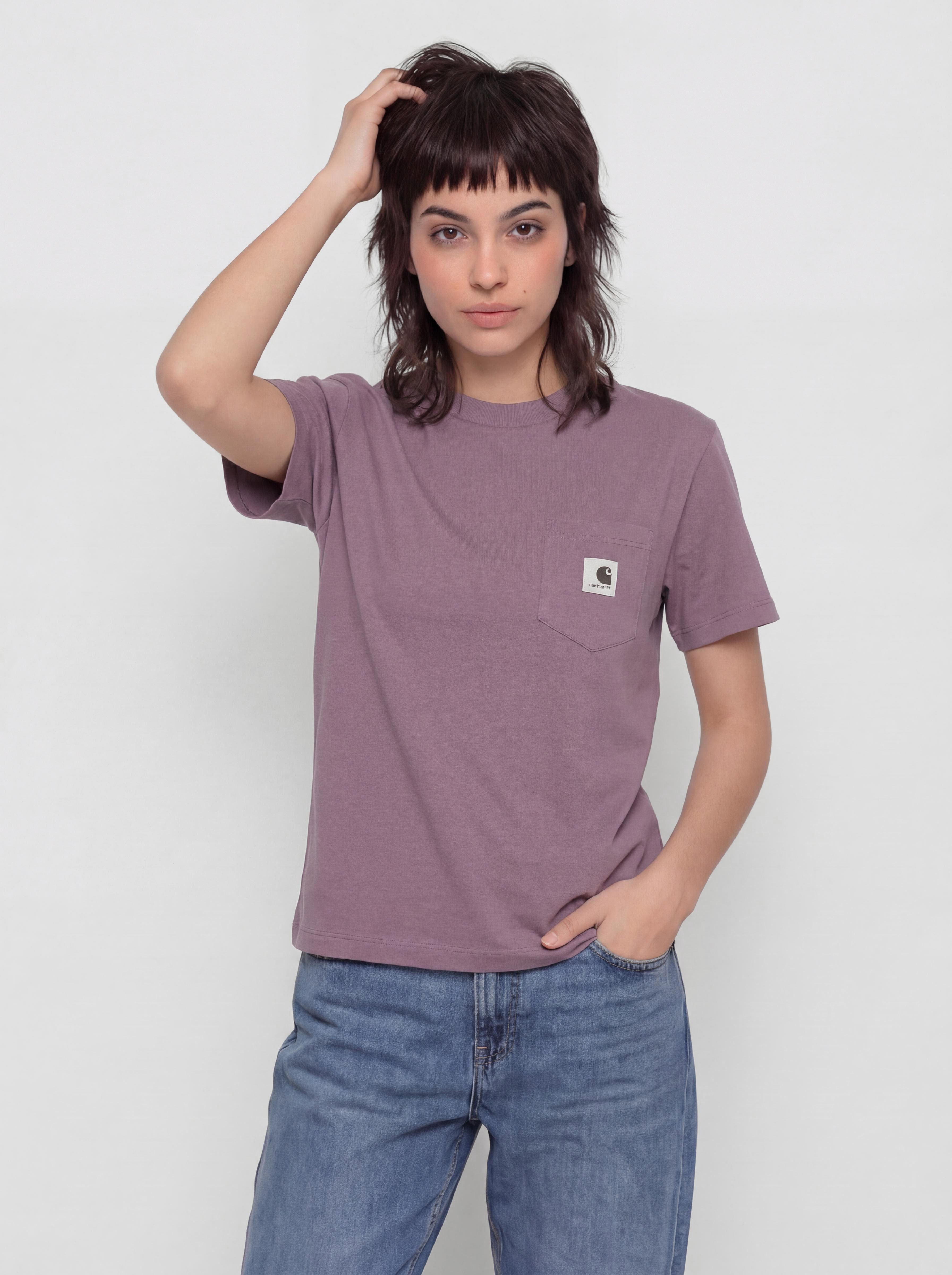 Póló Carhartt WIP Pocket Wmn (phlox)
