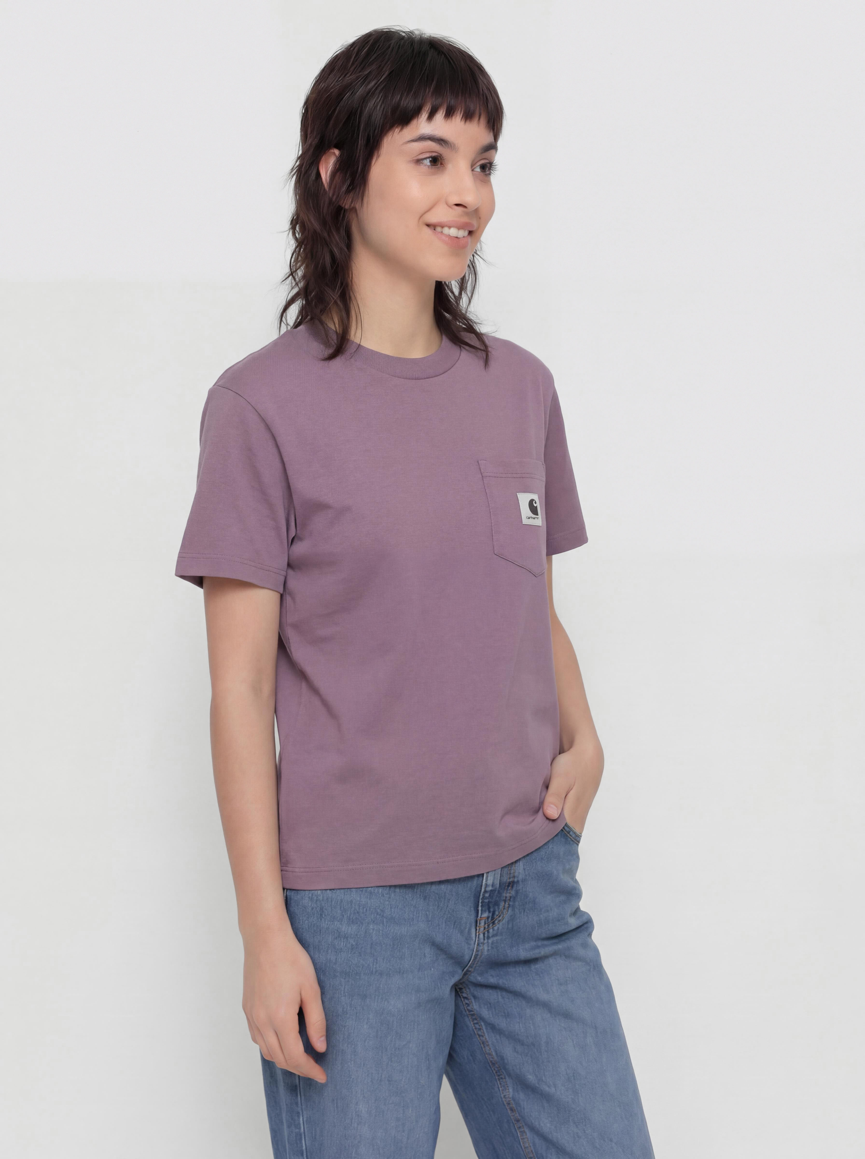 Póló Carhartt WIP Pocket Wmn (phlox)
