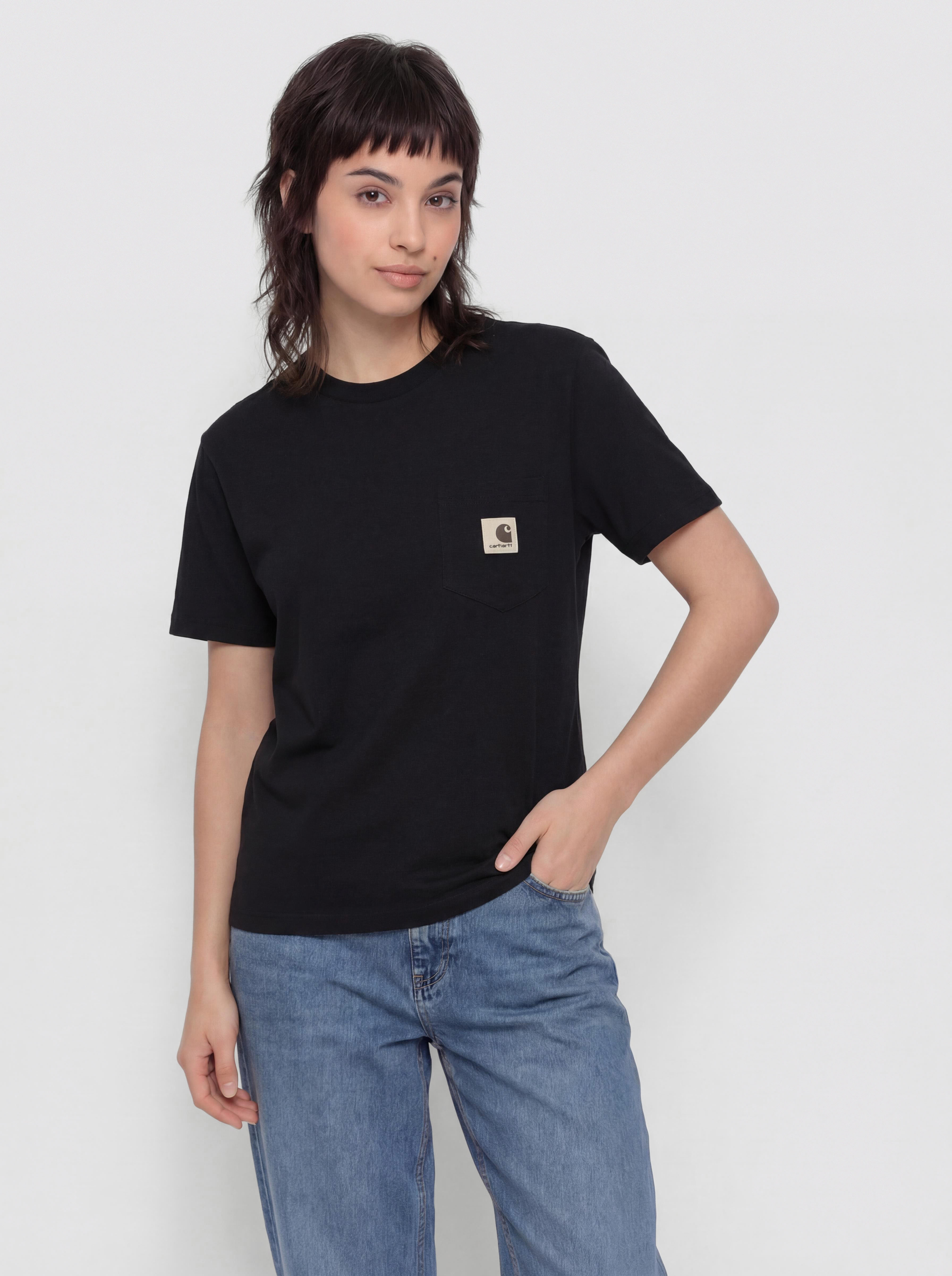 Carhartt WIP Pocket Wmn Póló (black)