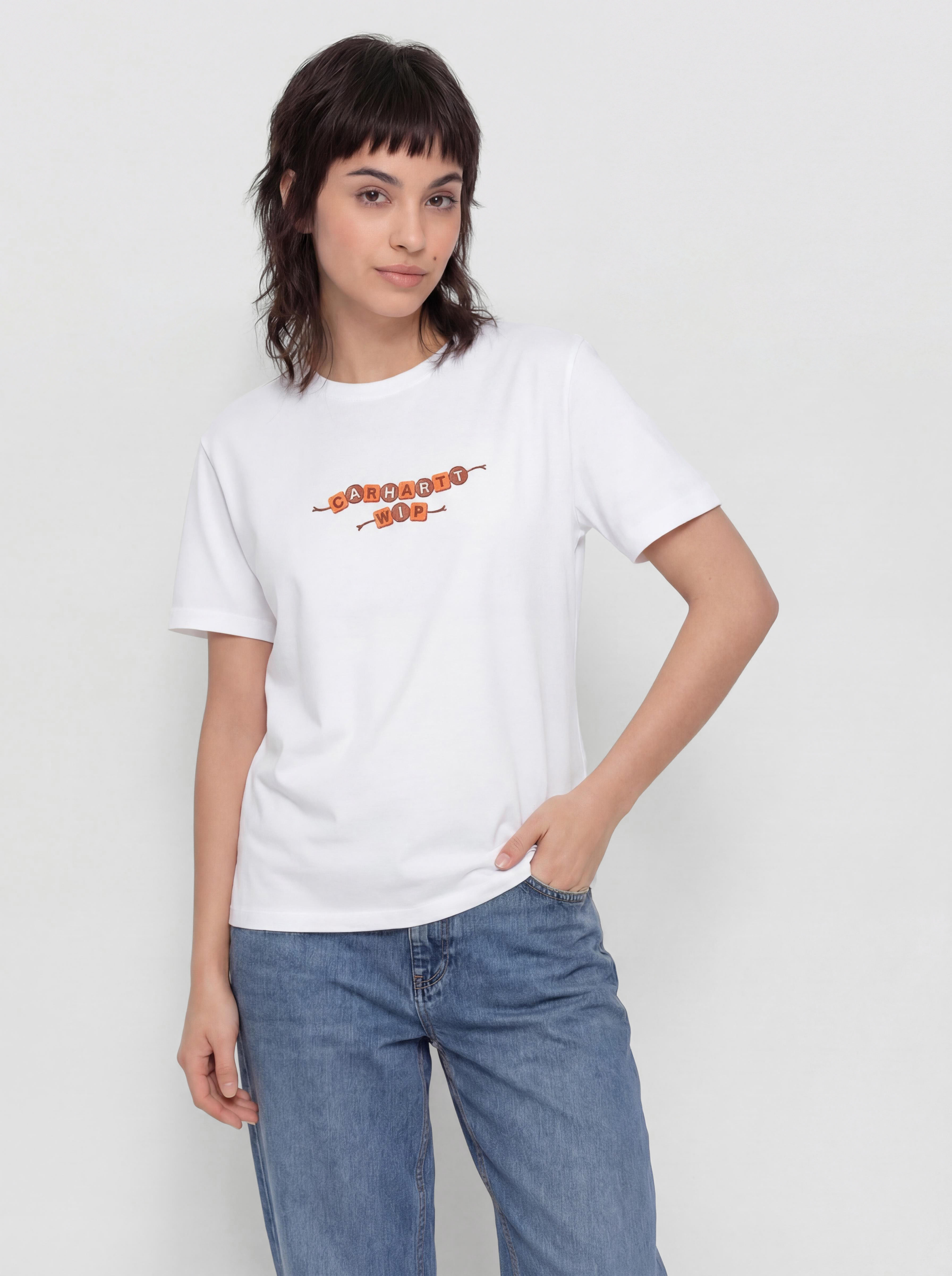 Póló Carhartt WIP ABC Wmn (white)