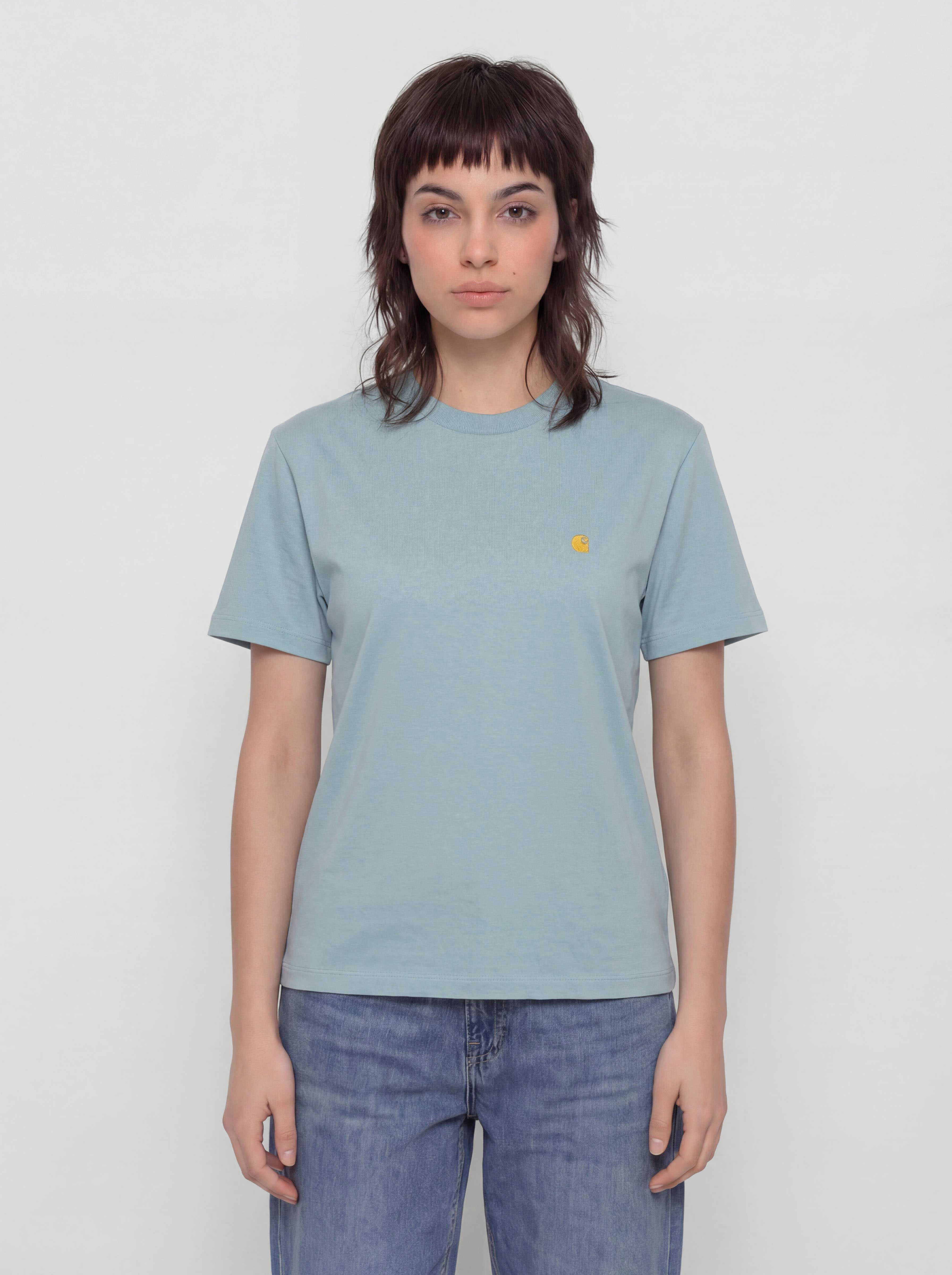Pu00f3lu00f3 Carhartt WIP Chase Wmn (tourmaline/gold)