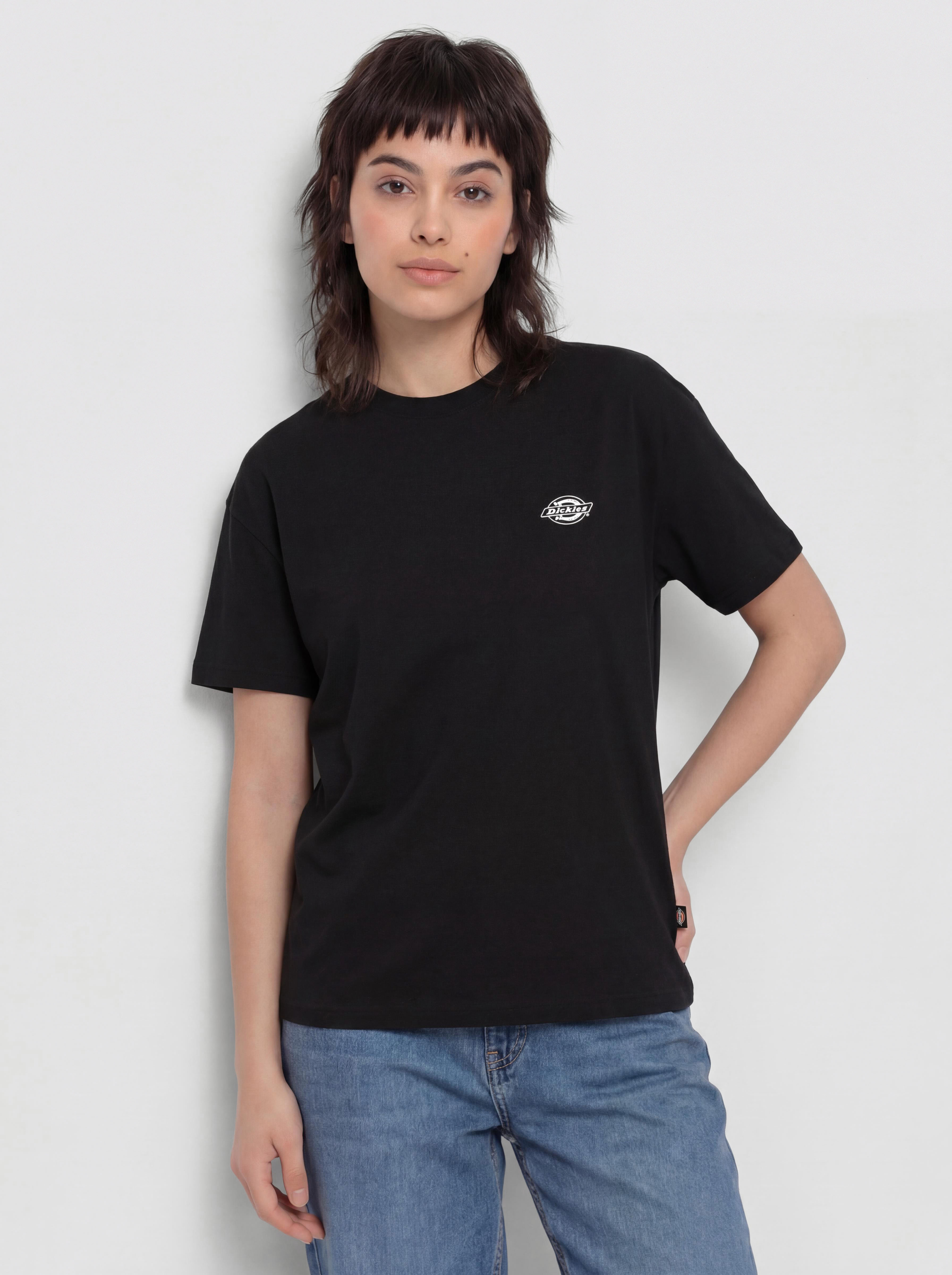 Dickies Summerdale Wmn Pu00f3lu00f3 (black)