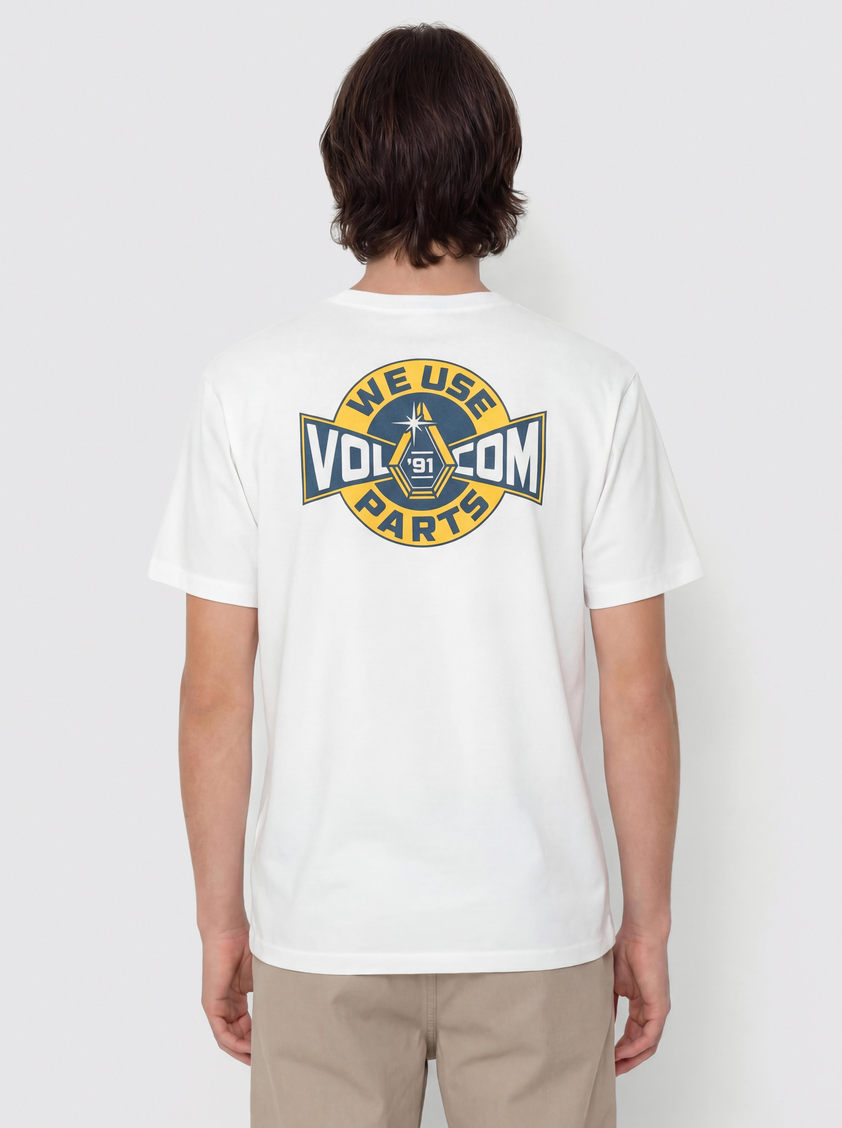 Póló Volcom Parted Out Pocket (white)