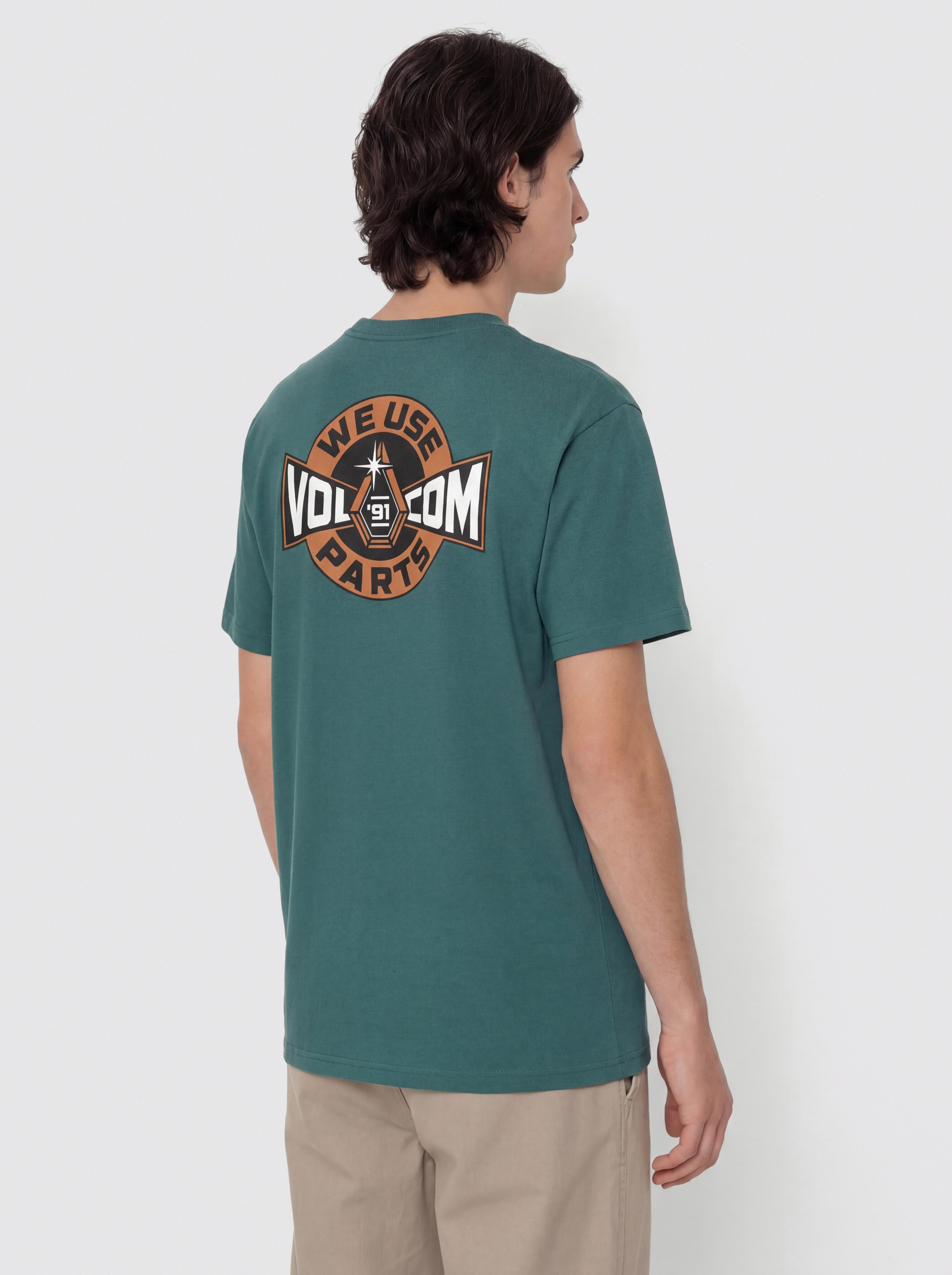 Póló Volcom Parted Out Pocket (rifle green)