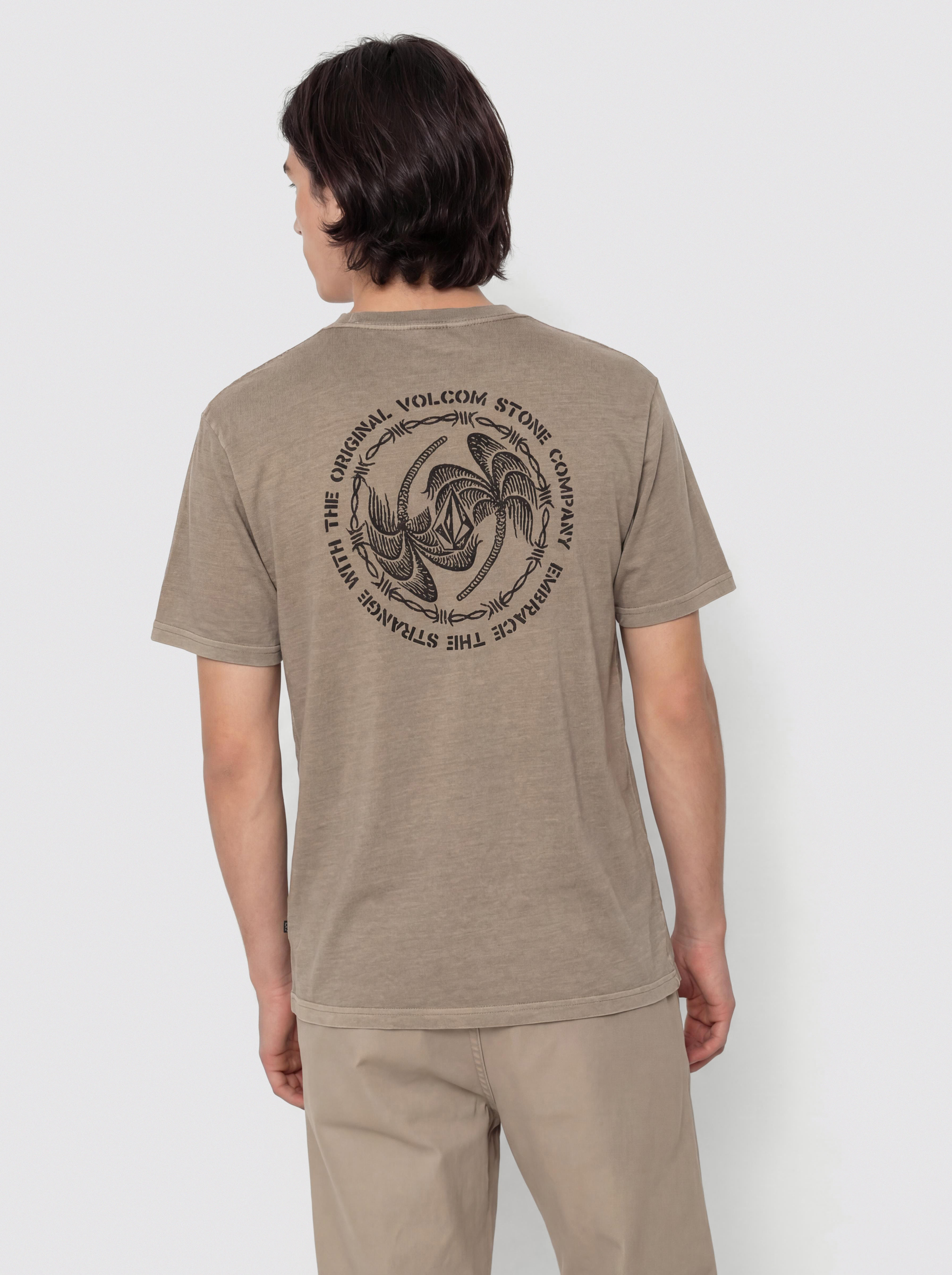 Volcom Circlepalm Pw Póló (brindle)