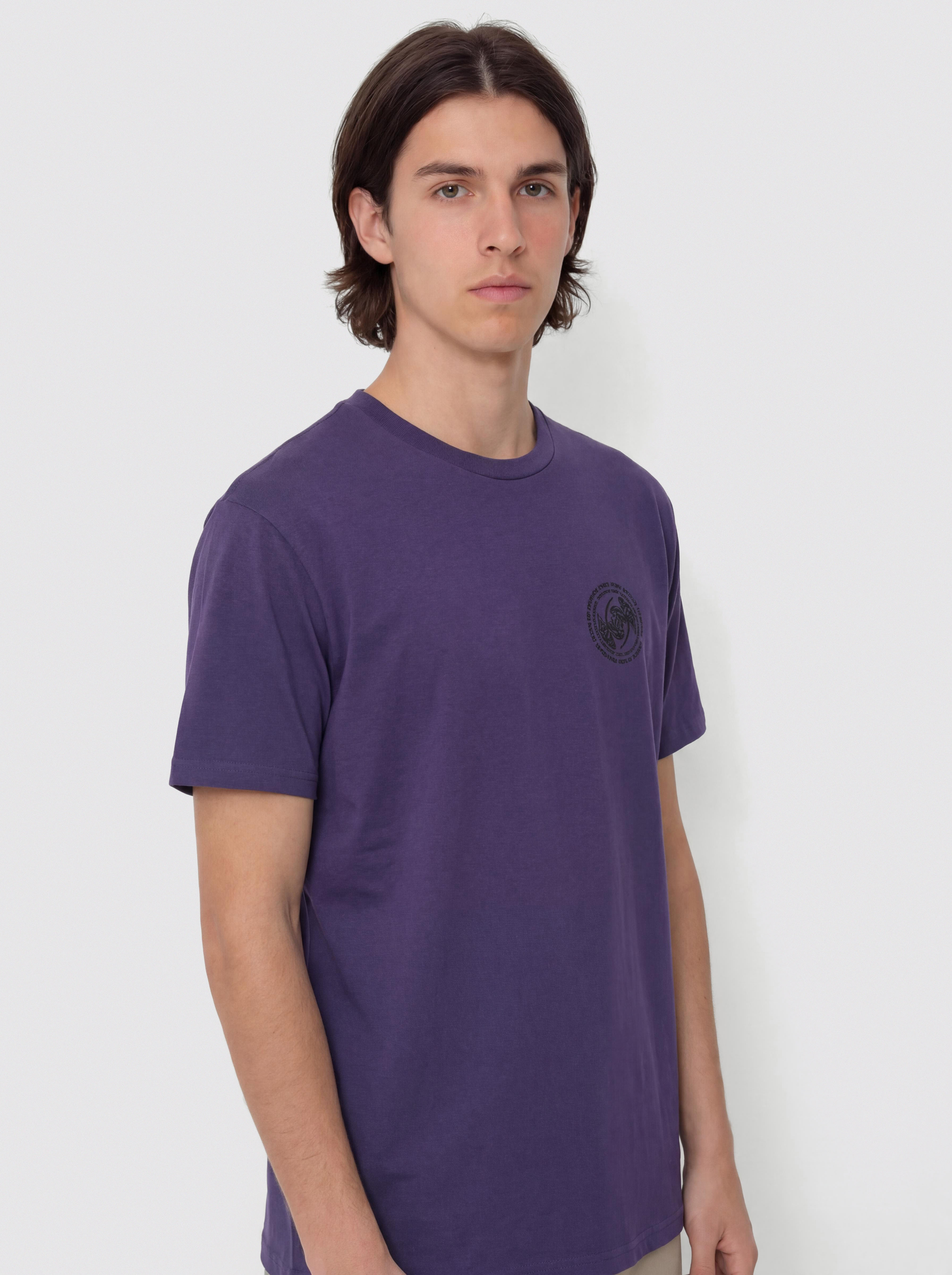 Volcom Circlepalm Pw Póló (dark purple)