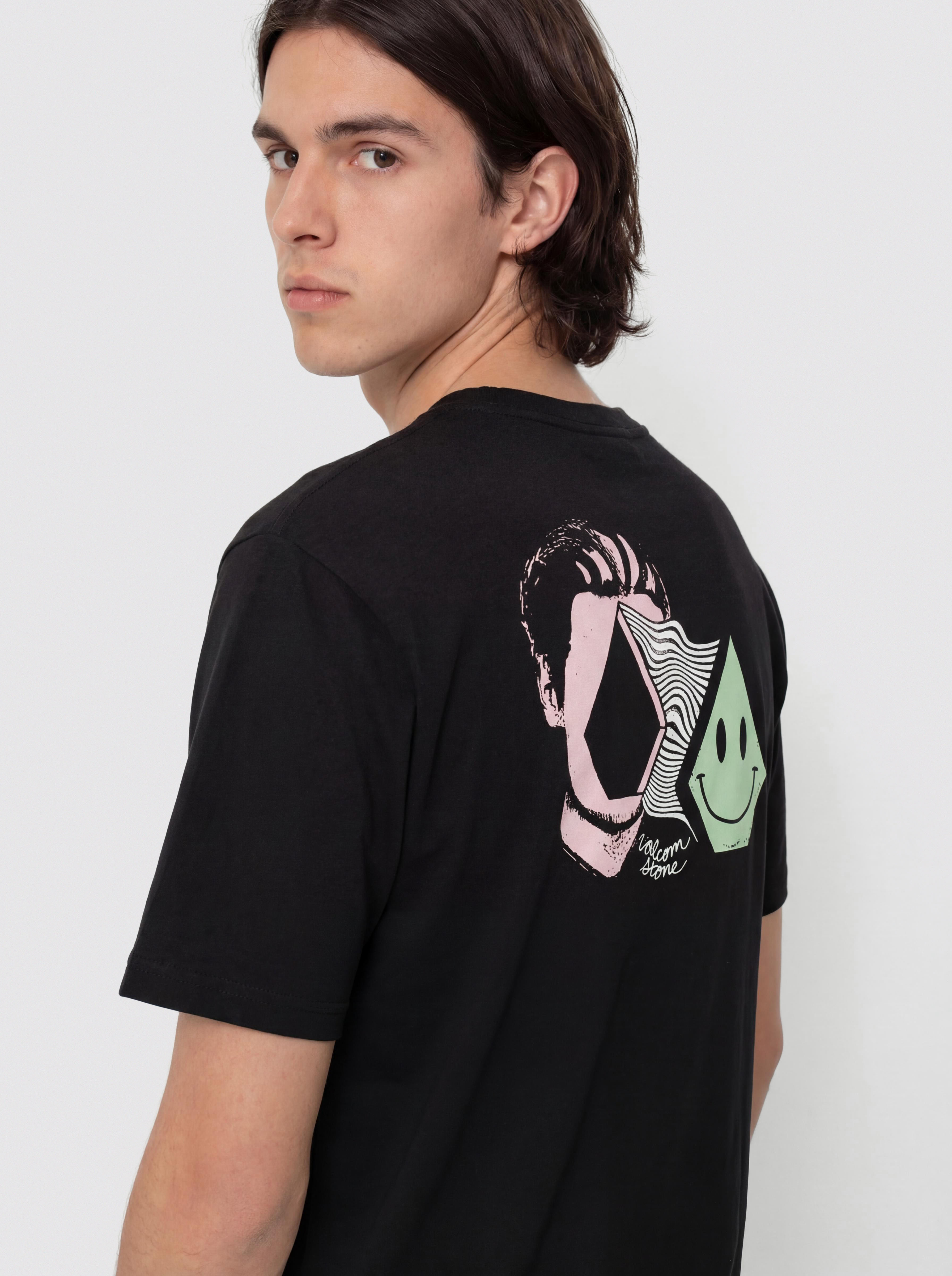 Póló Volcom Aura Bsc (black)