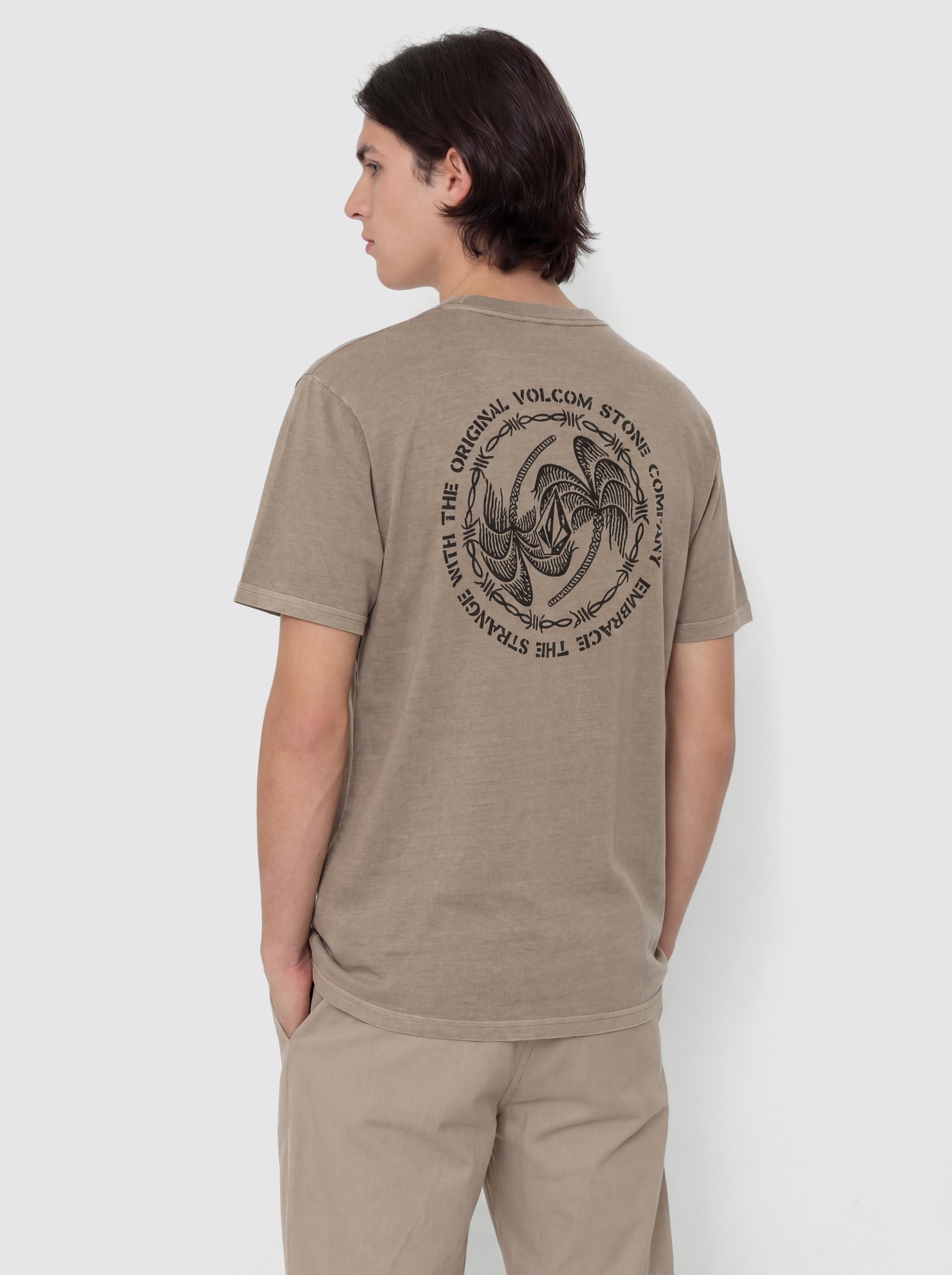 Volcom Circlepalm Pw Póló (brindle)