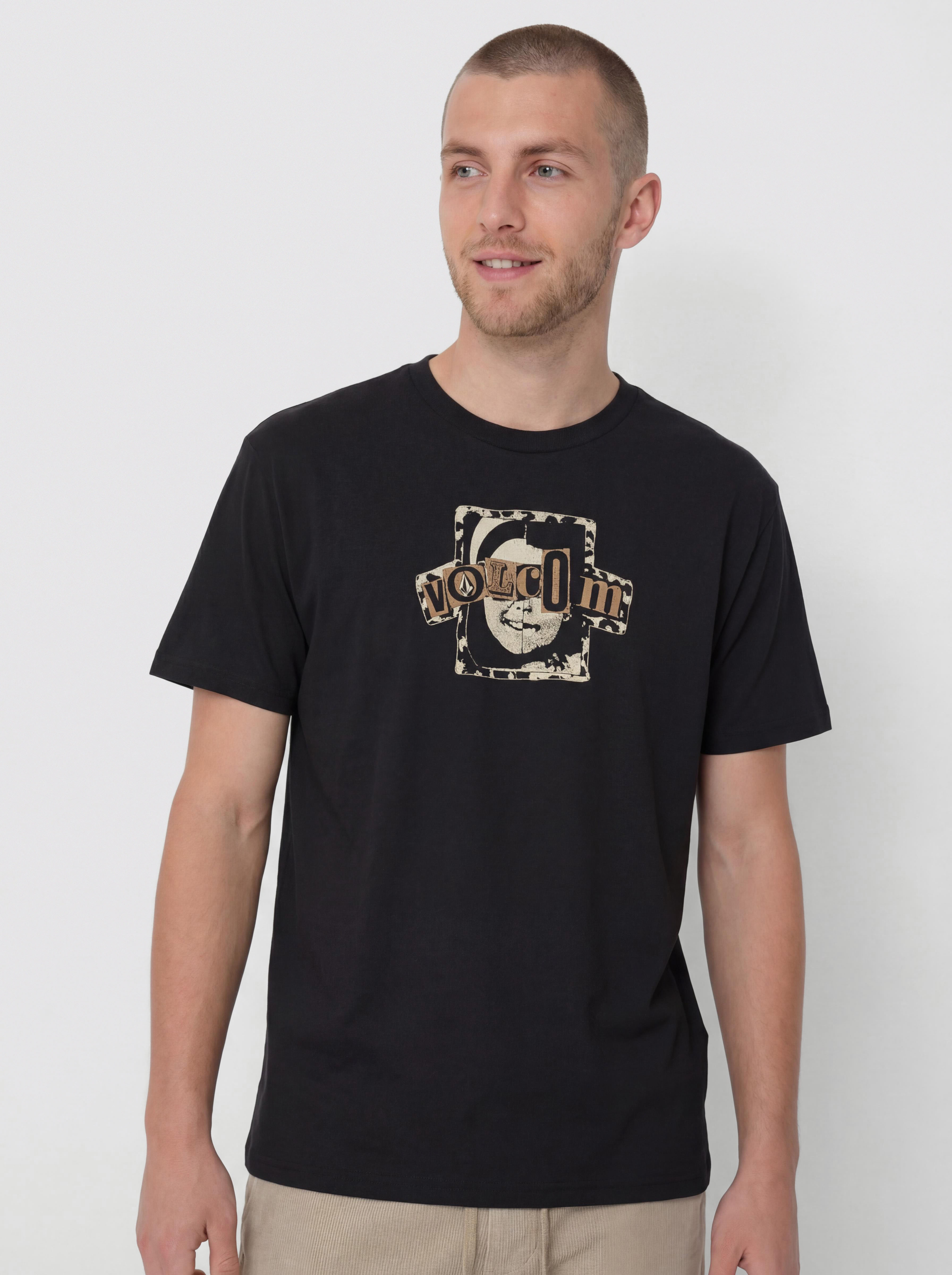Volcom Sneer Póló (antique black)