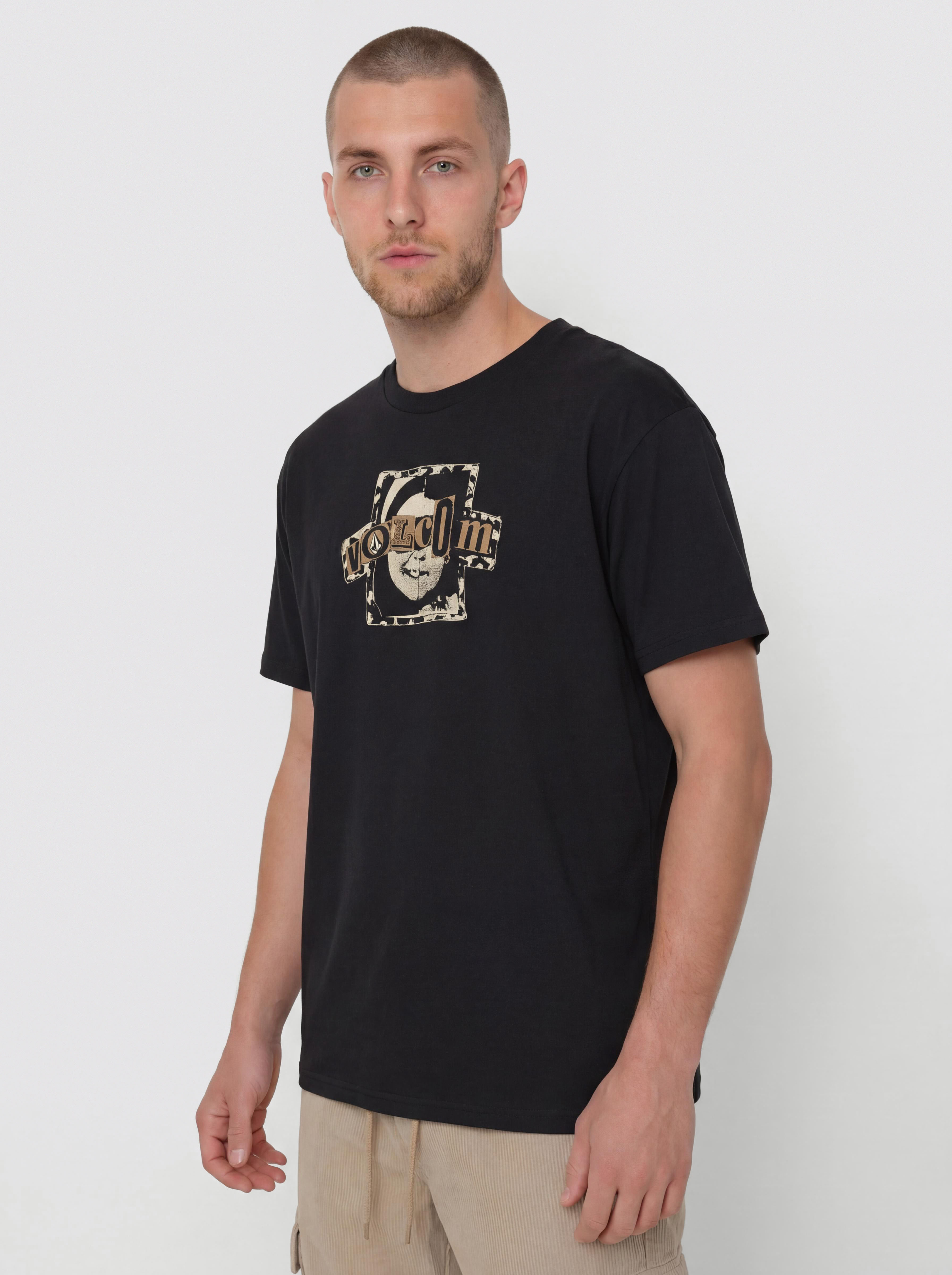 Volcom Sneer Póló (antique black)