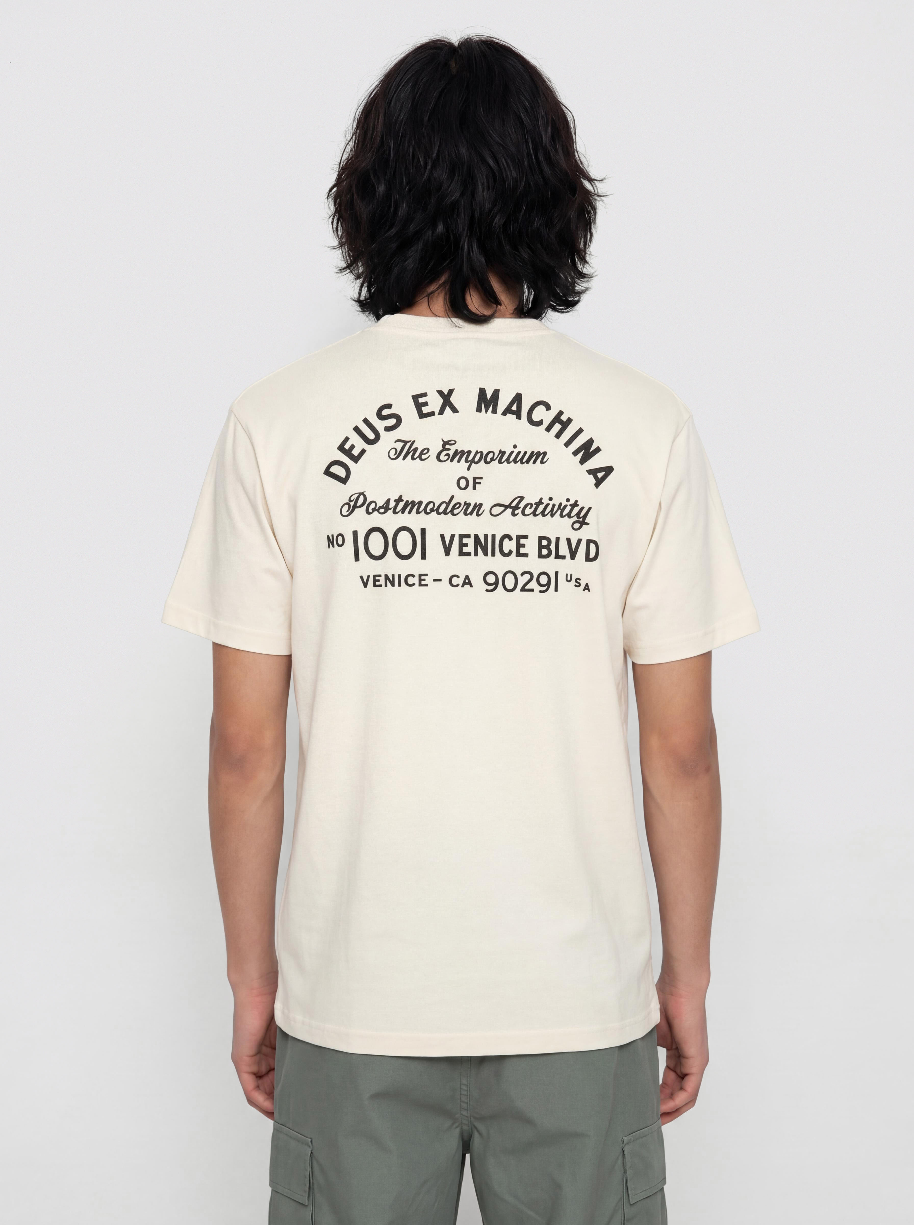 Deus Ex Machina Fast Lodge Póló (seedpearl)