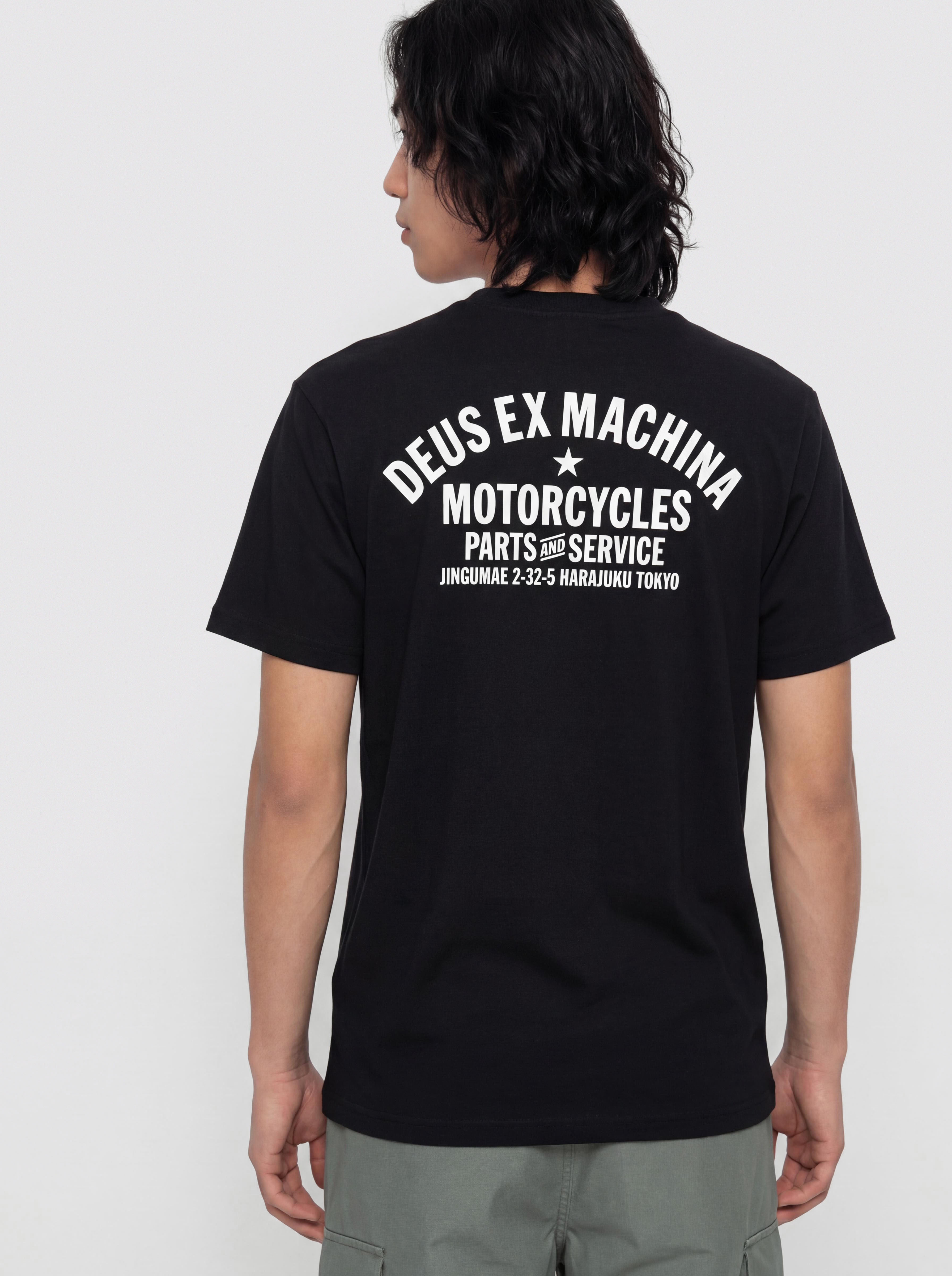 Deus Ex Machina Harajuku Address Póló (black)