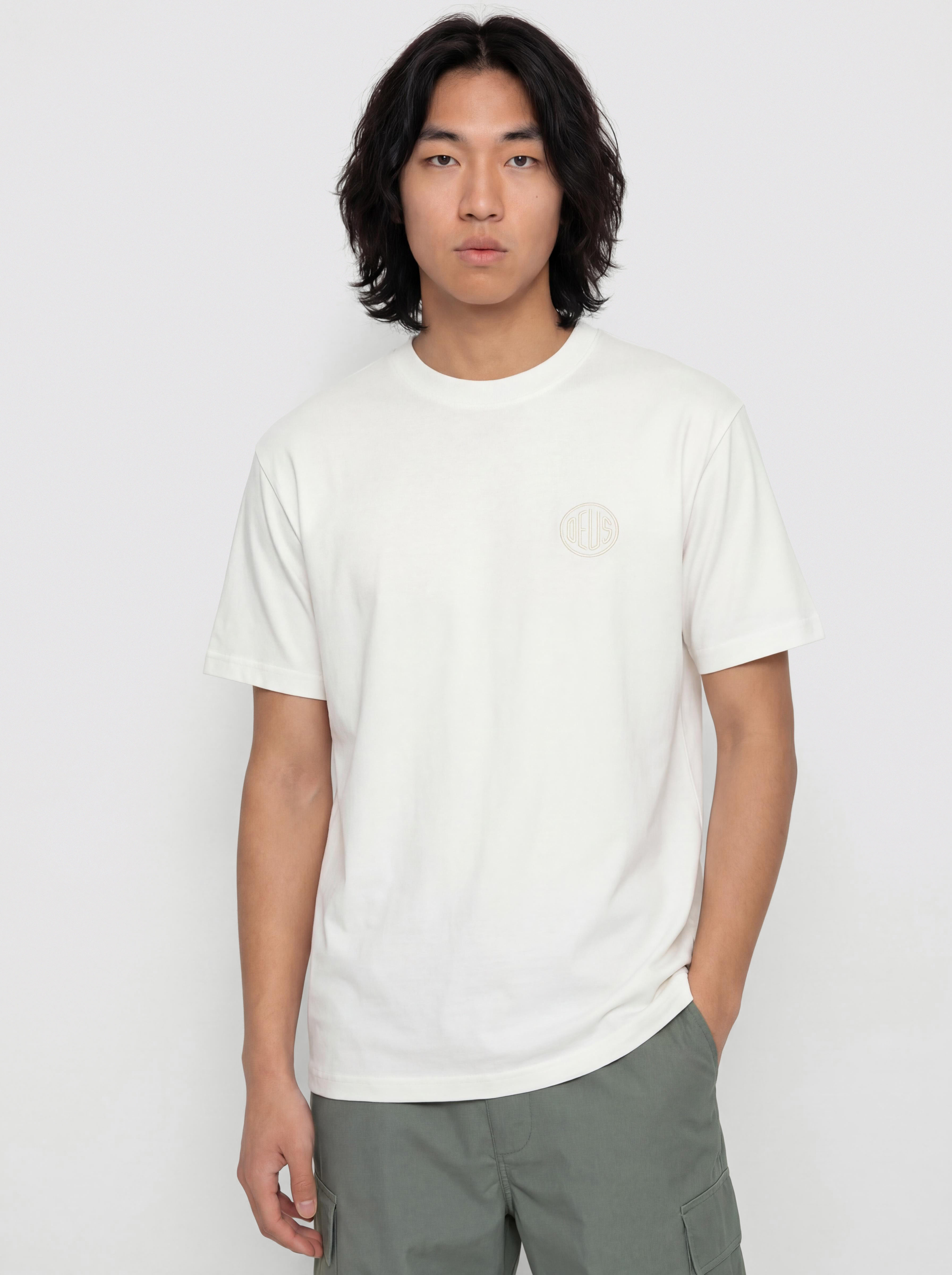 Deus Ex Machina Pill Logo Póló (vintage white)