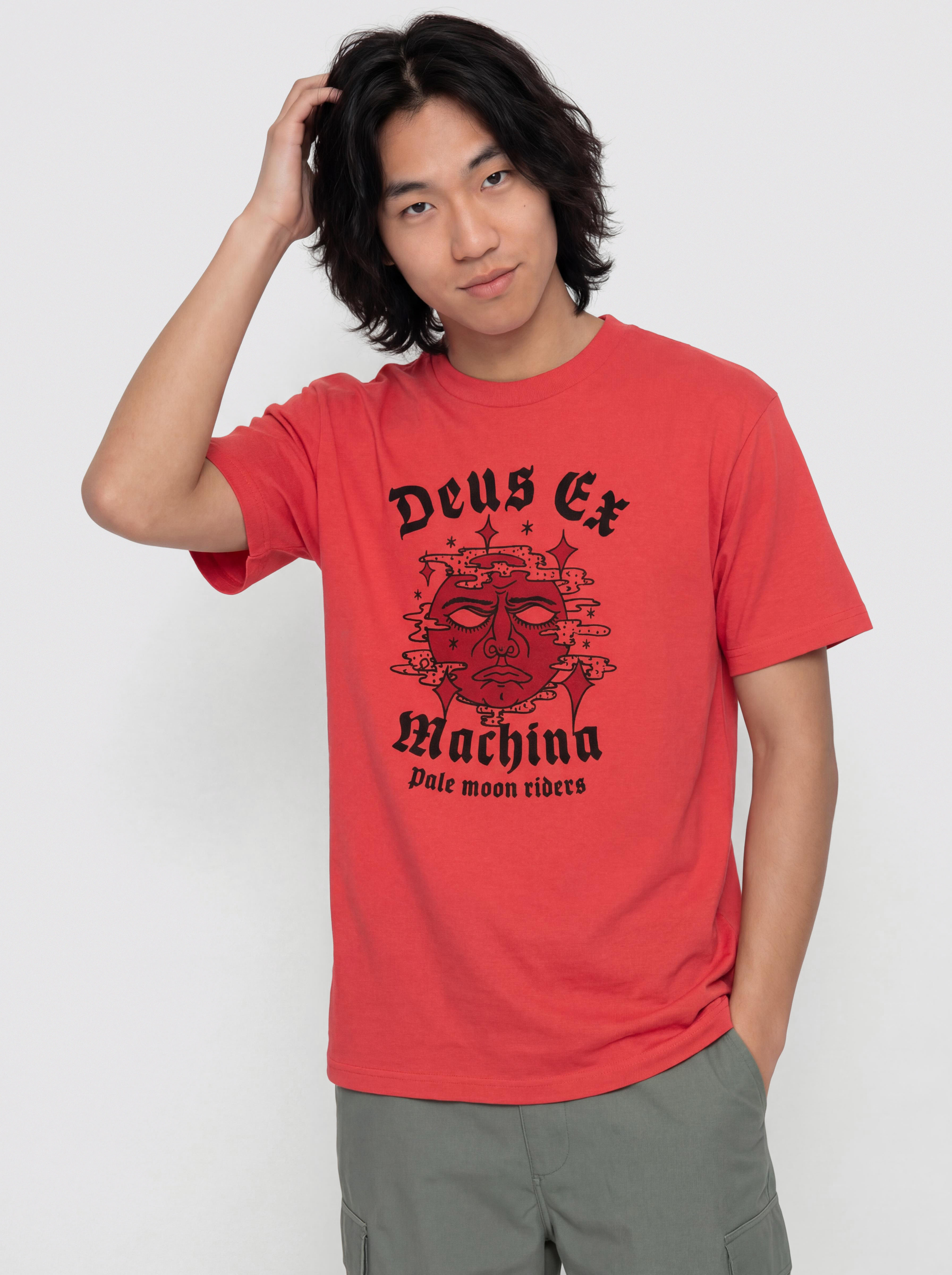 Deus Ex Machina Solaris Póló (melon red)