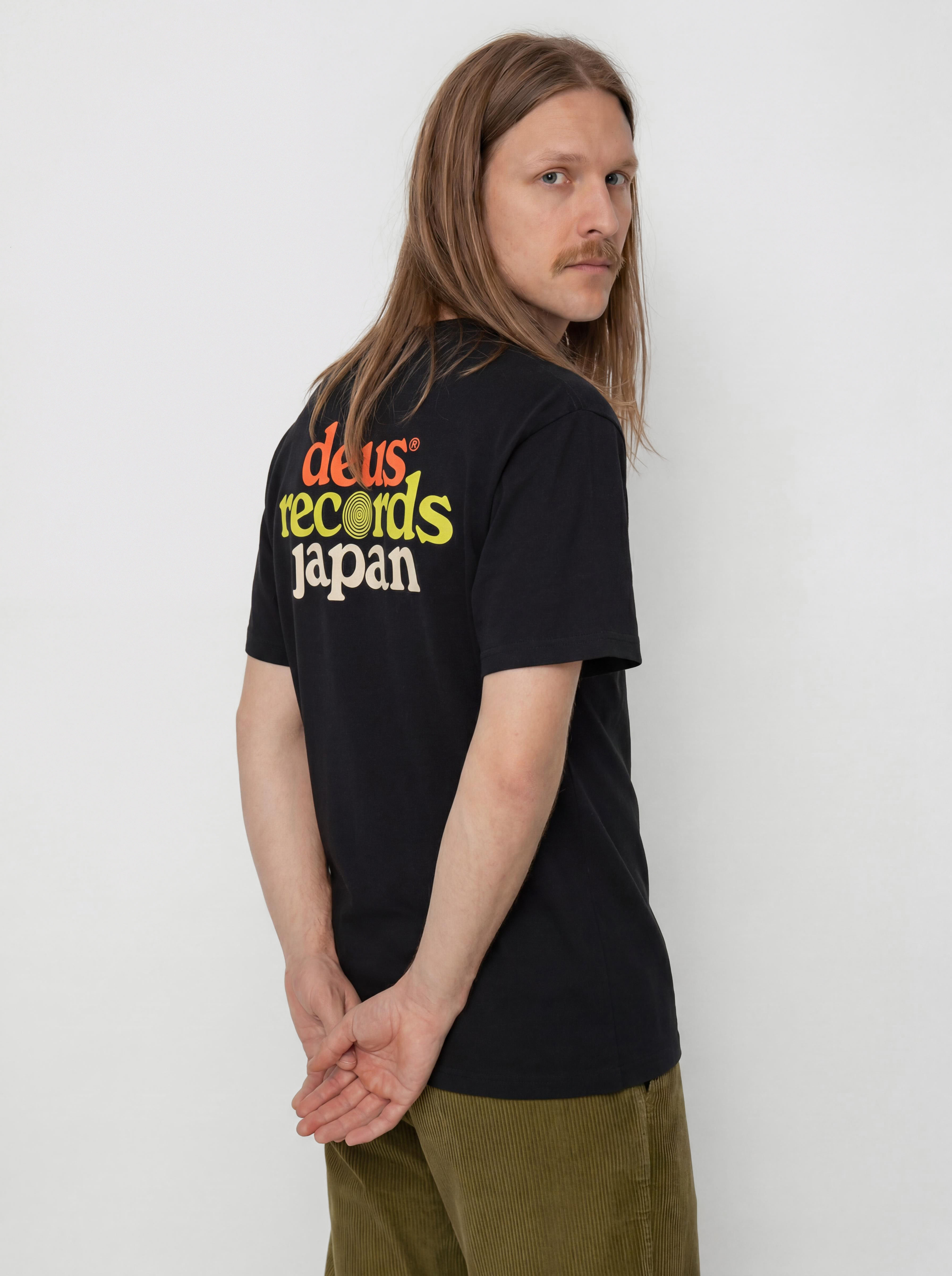 Deus Ex Machina Strata Póló (black)