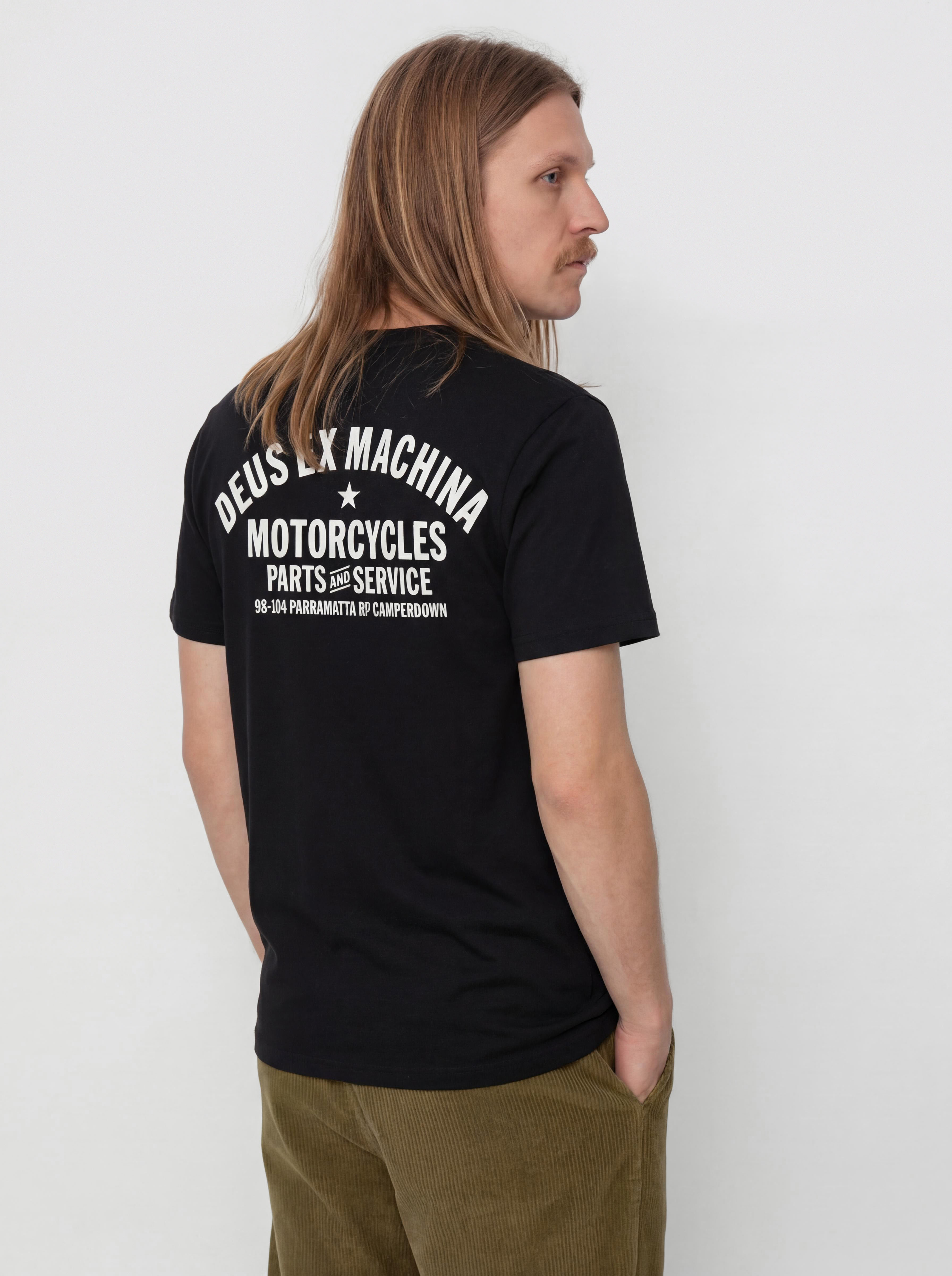 Deus Ex Machina Camperdown Address Póló (black)