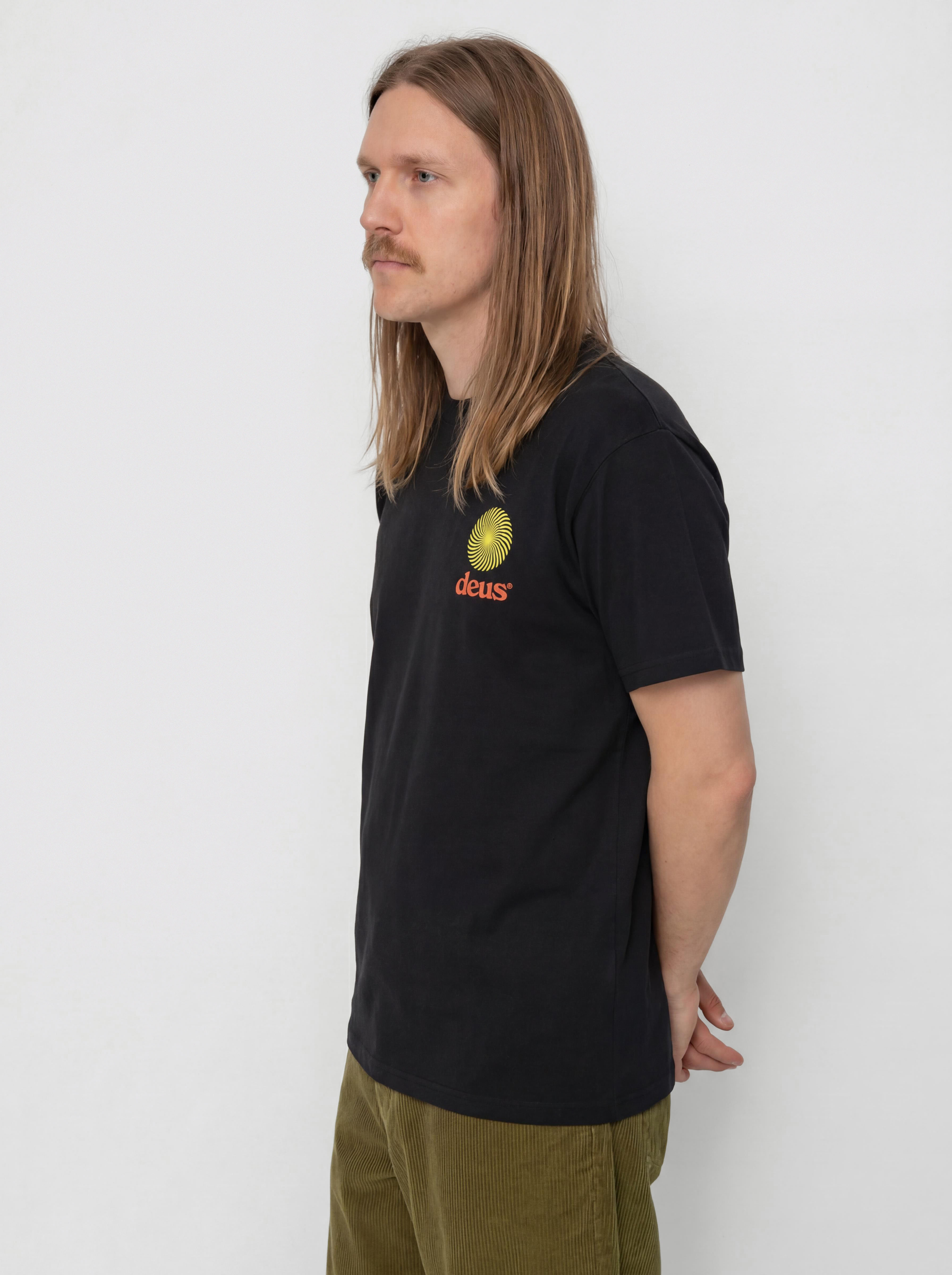 Deus Ex Machina Strata Póló (black)