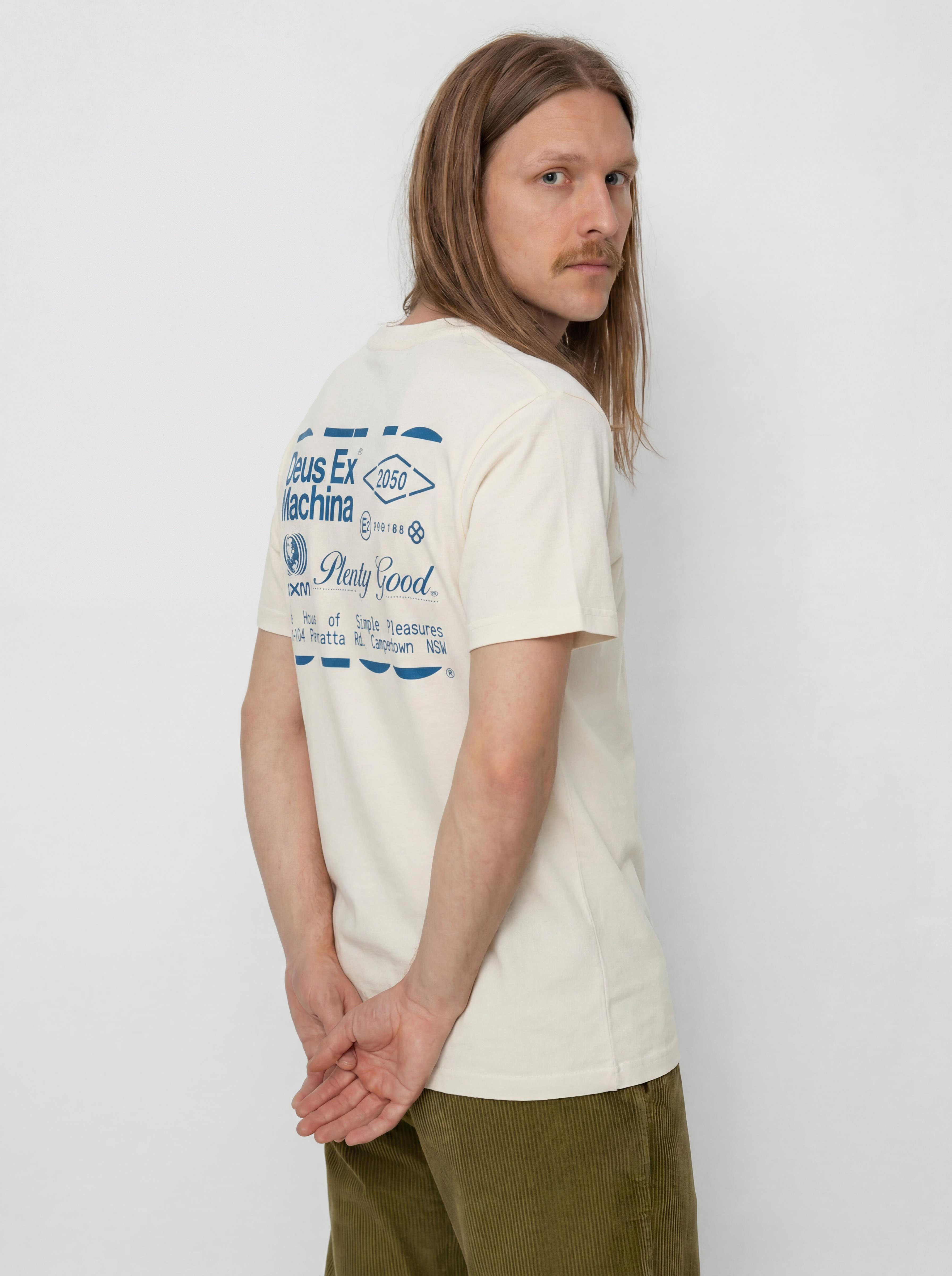 Deus Ex Machina Plenty Good Póló (vintage white)