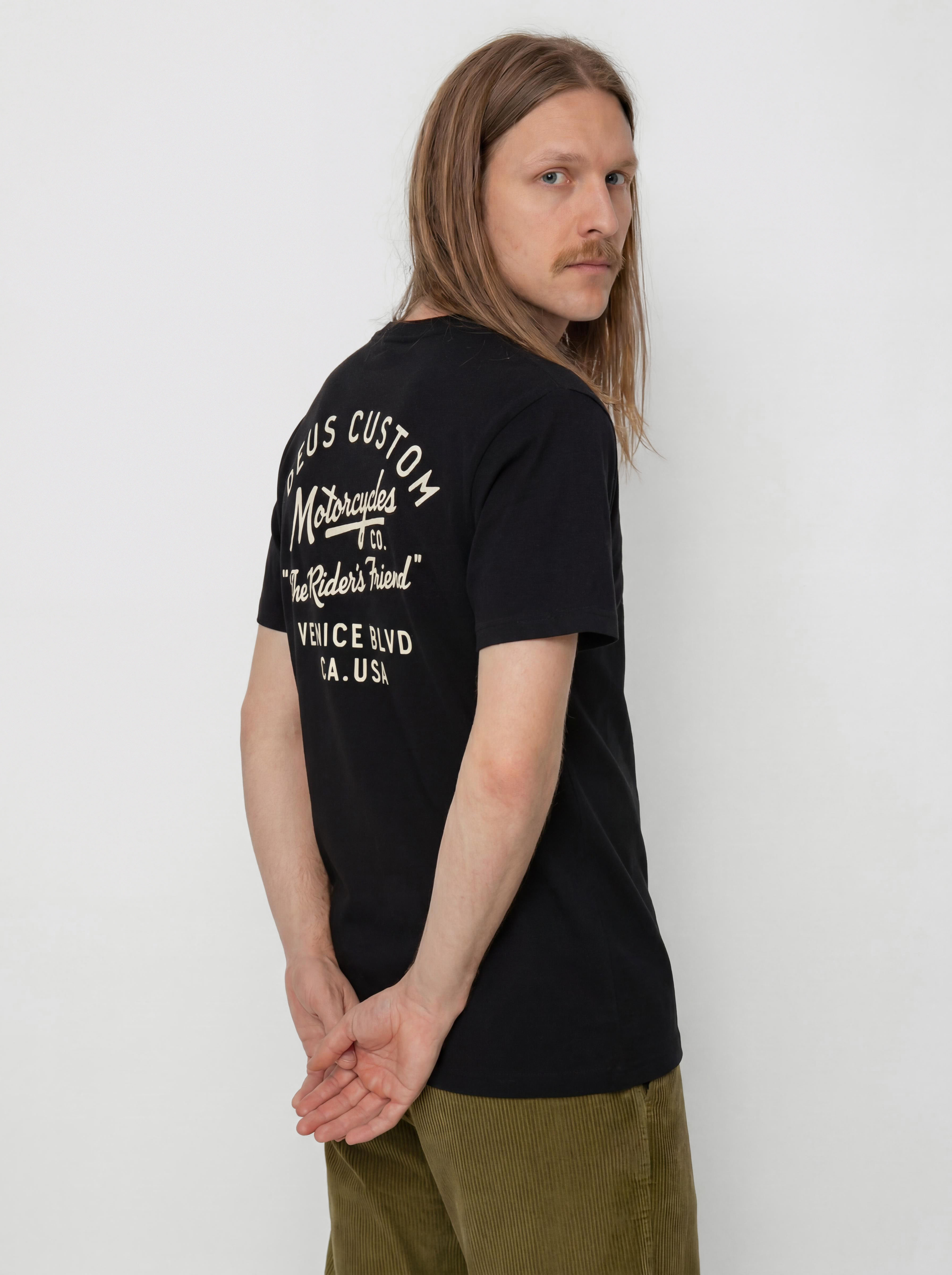 Deus Ex Machina Camber Póló (black)