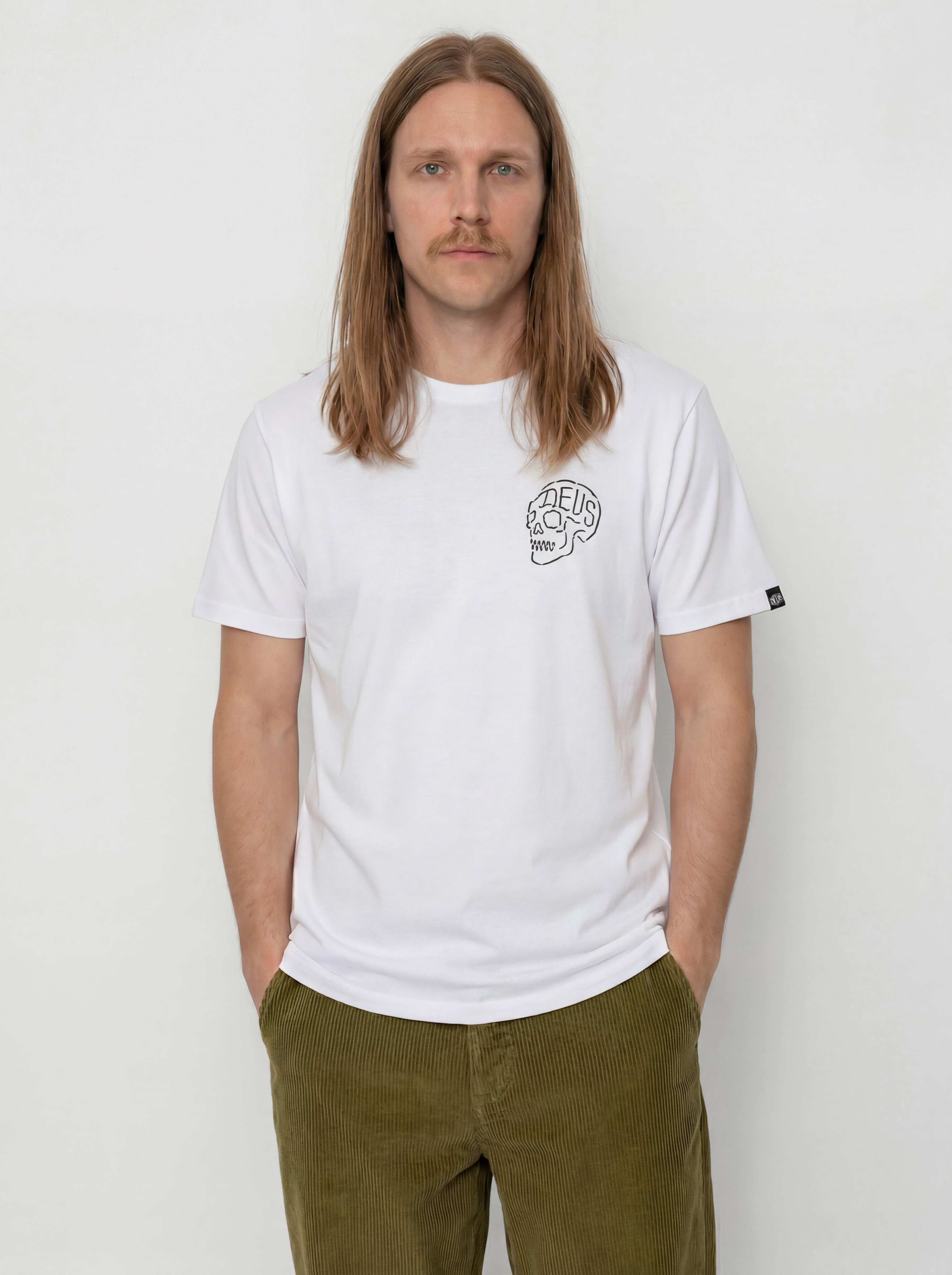 Deus Ex Machina Venice Skull Póló (white)