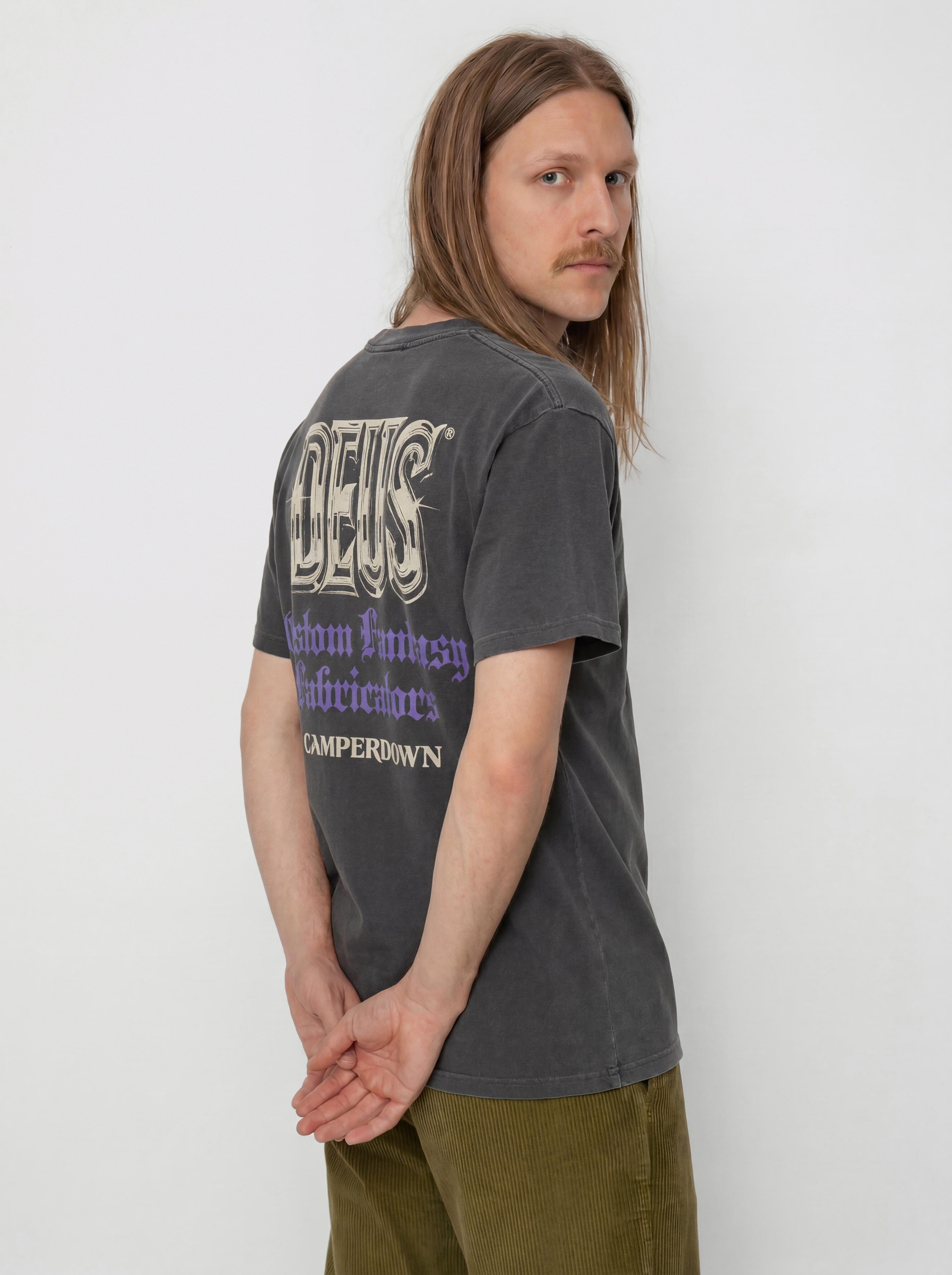 Deus Ex Machina Metal Fabricator Póló (anthracite)