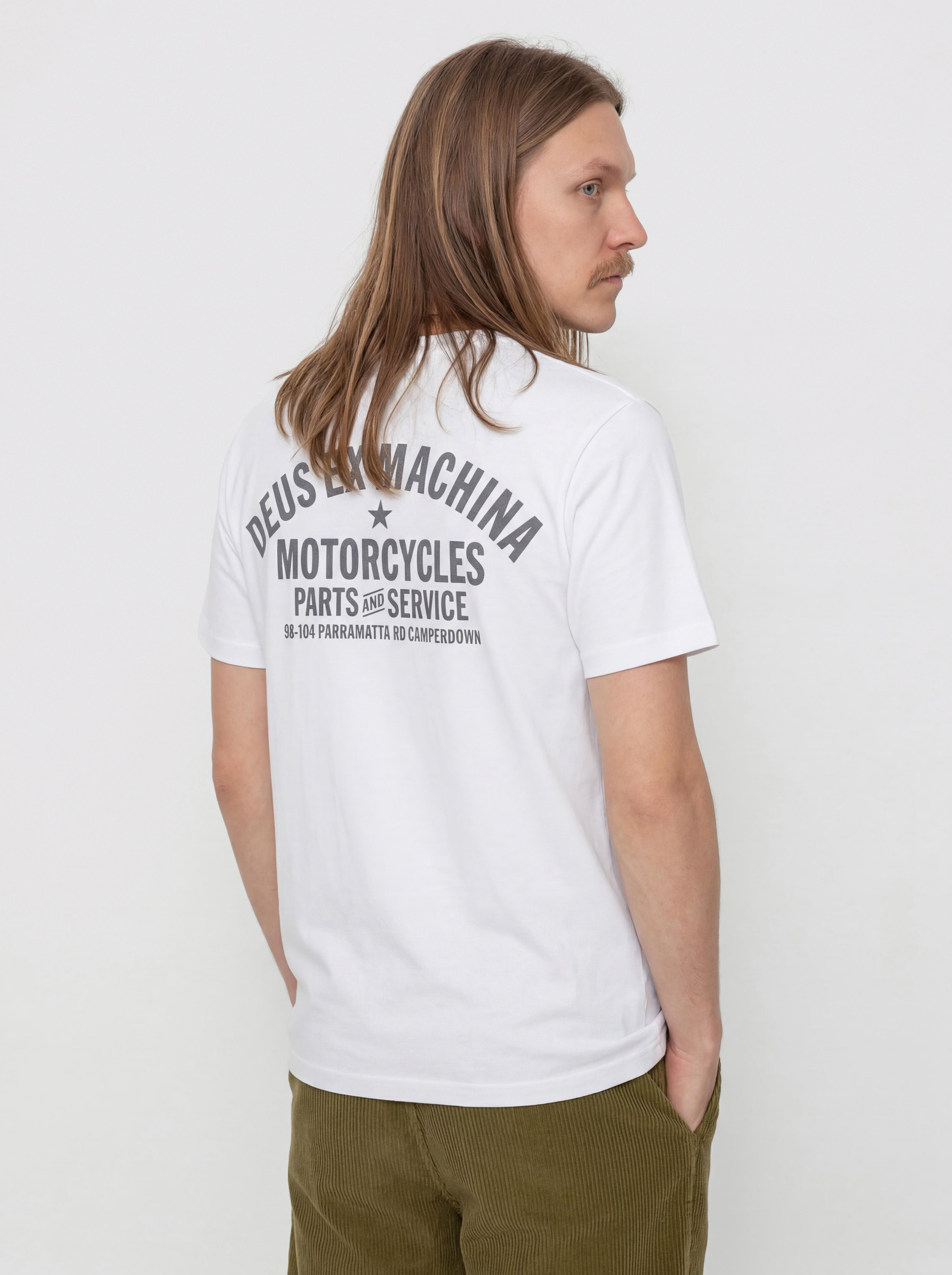 Deus Ex Machina Camperdown Address Póló (white)