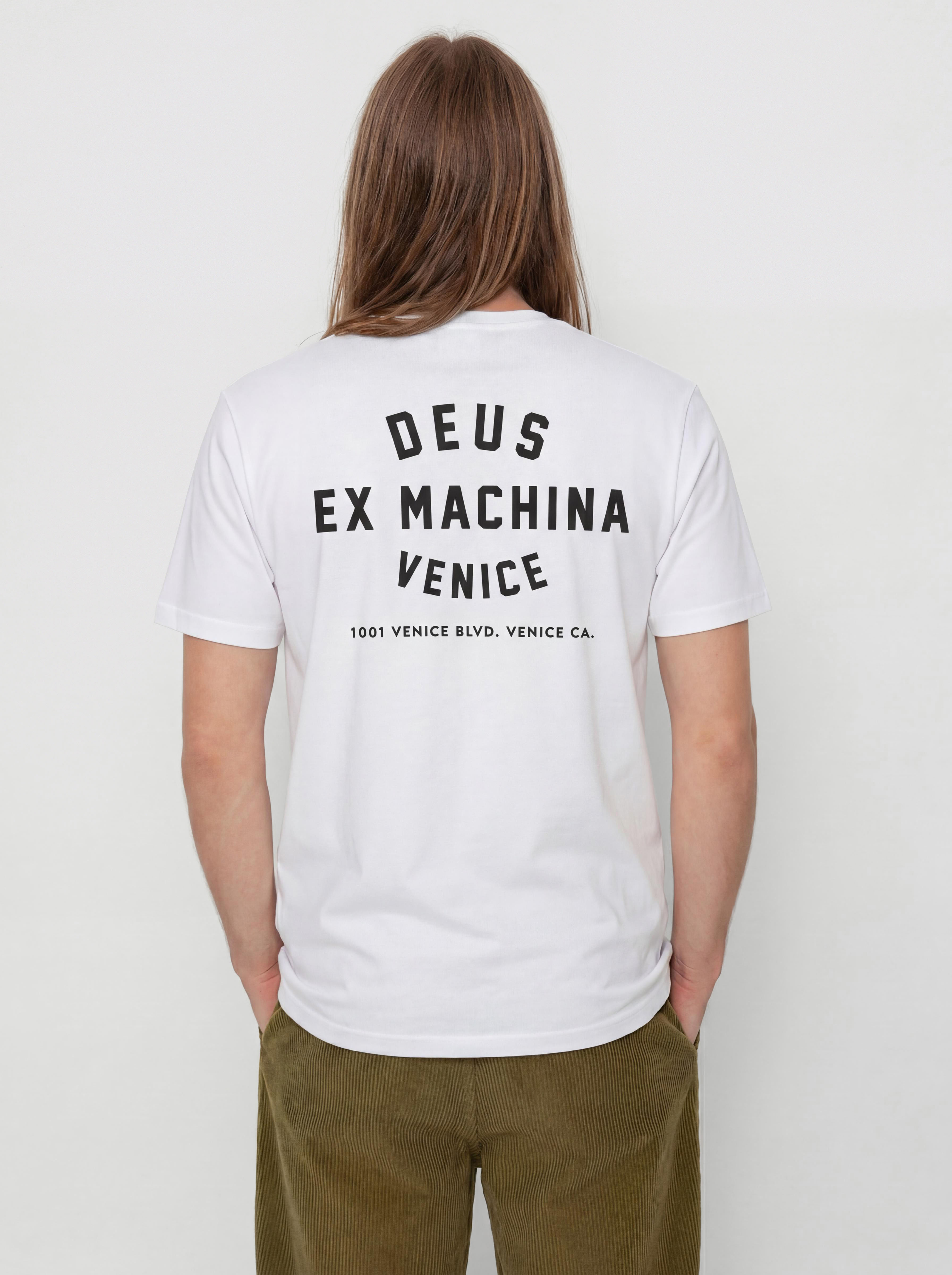 Deus Ex Machina Venice Skull Póló (white)
