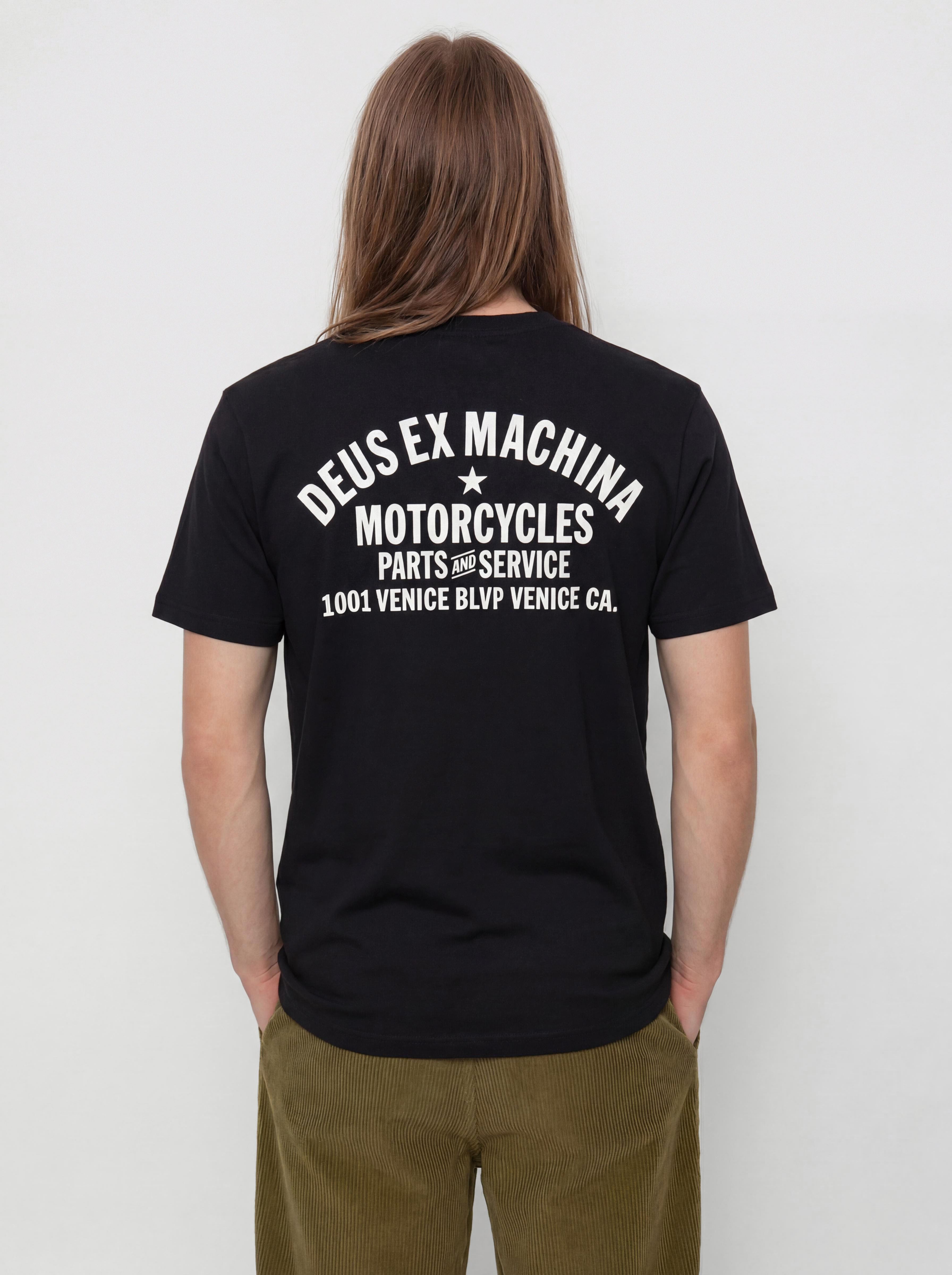 Deus Ex Machina Venice Address Póló (black)