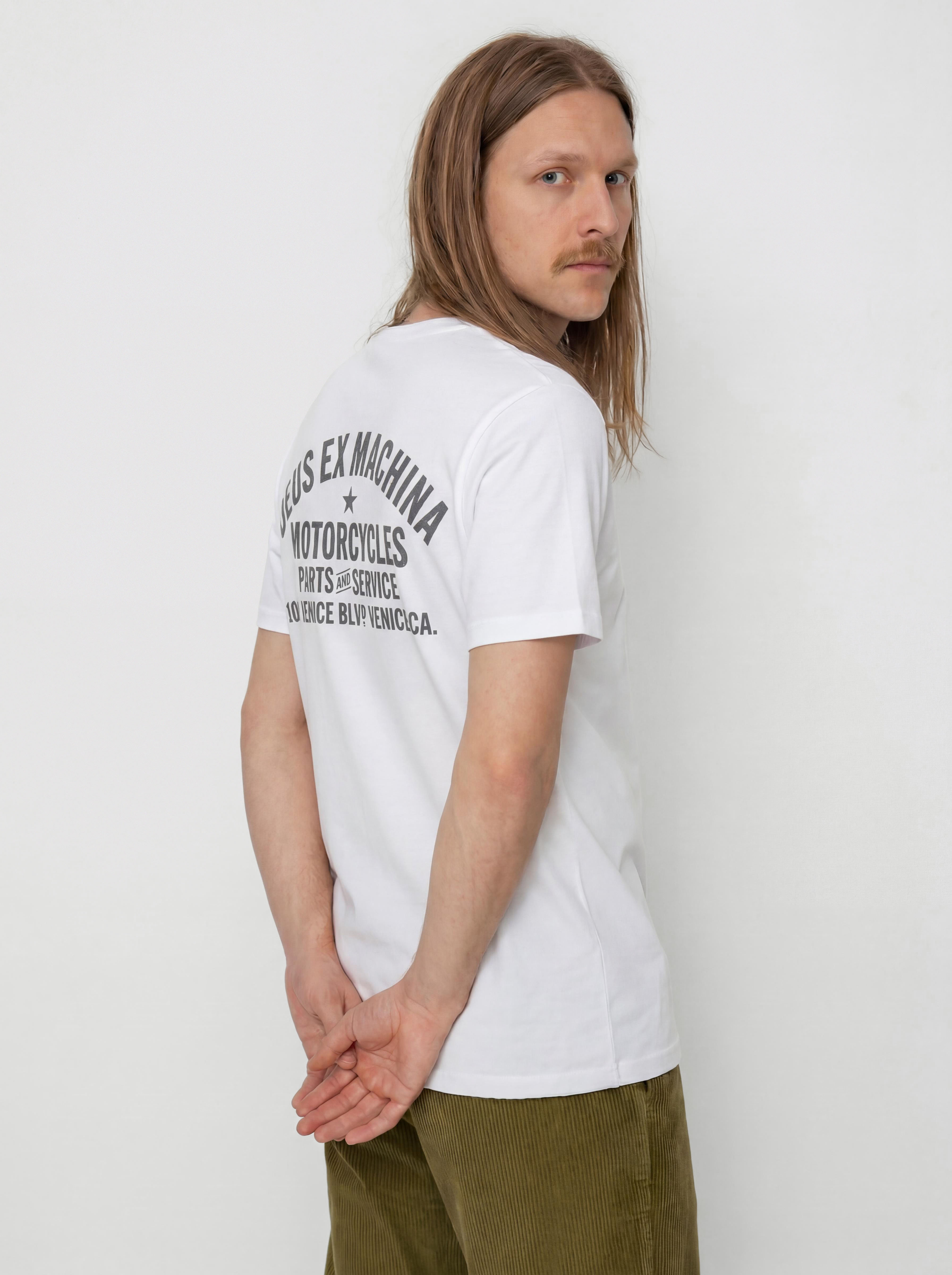Deus Ex Machina Venice Address Póló (white)